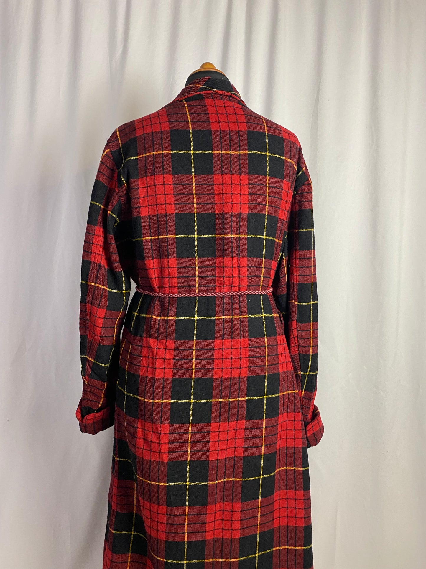 Vestaglia da camera tartan taglia M-L