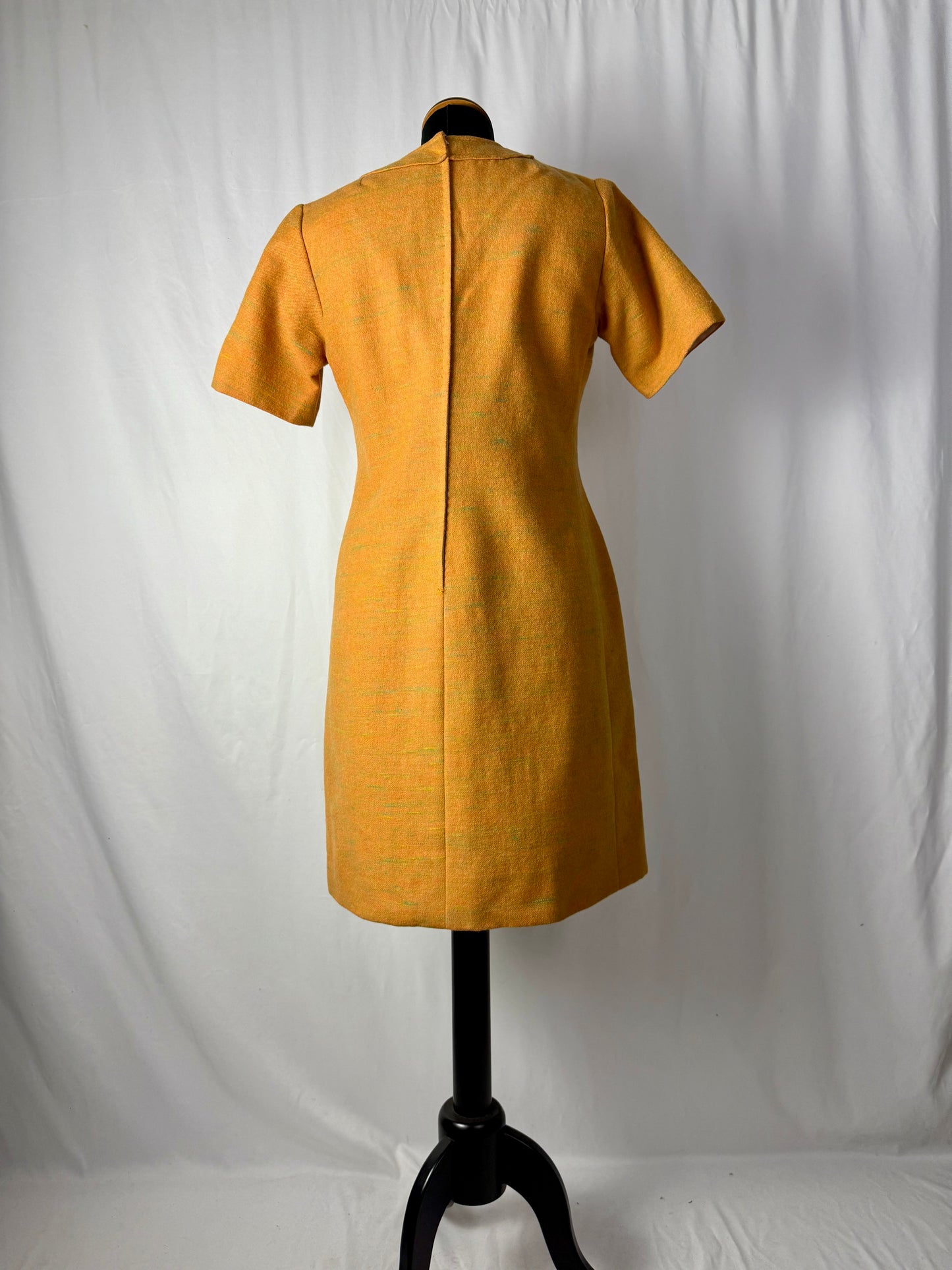 Abito anni ‘70 lana mélange - TG. 42