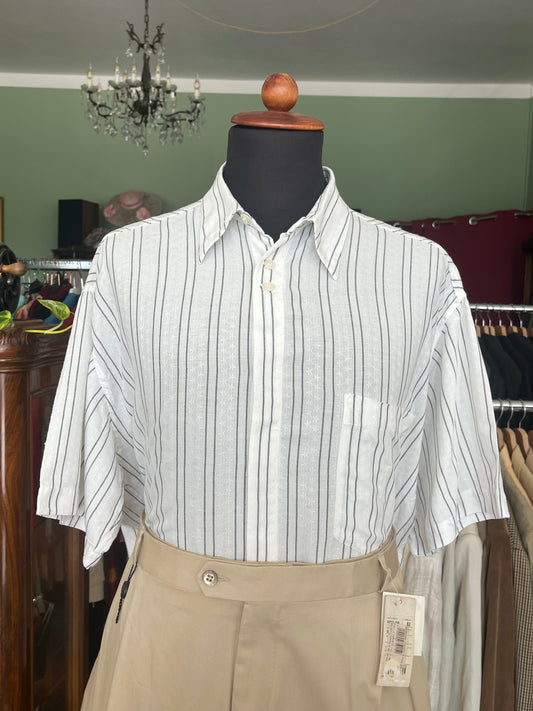 Camicia a maniche corte cotone L-XL