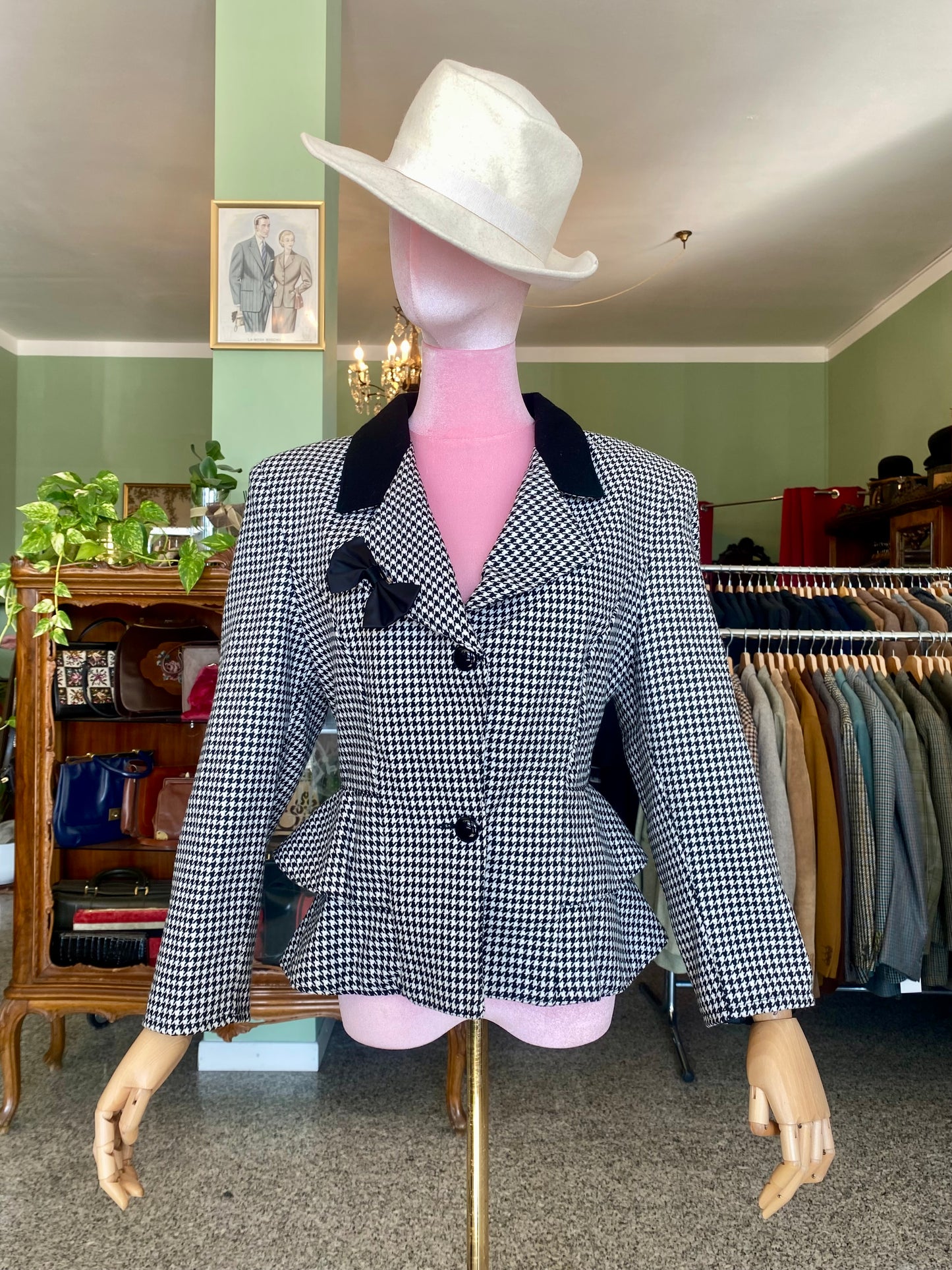 Giacca anni ‘80 modello peplum - TG. 42 circa