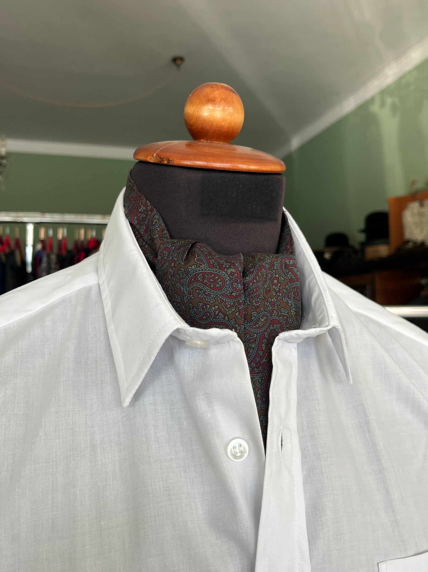 Ascot seta fantasia paisley