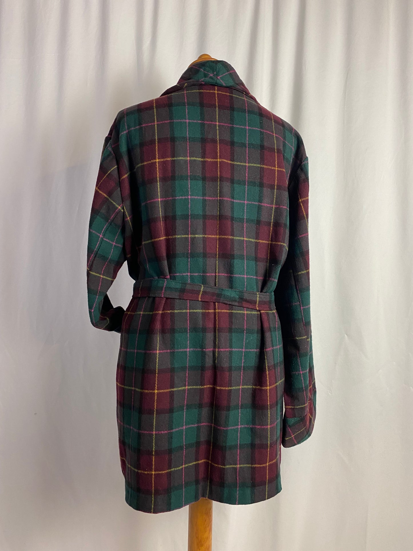 Giacca da camera tartan L-XL