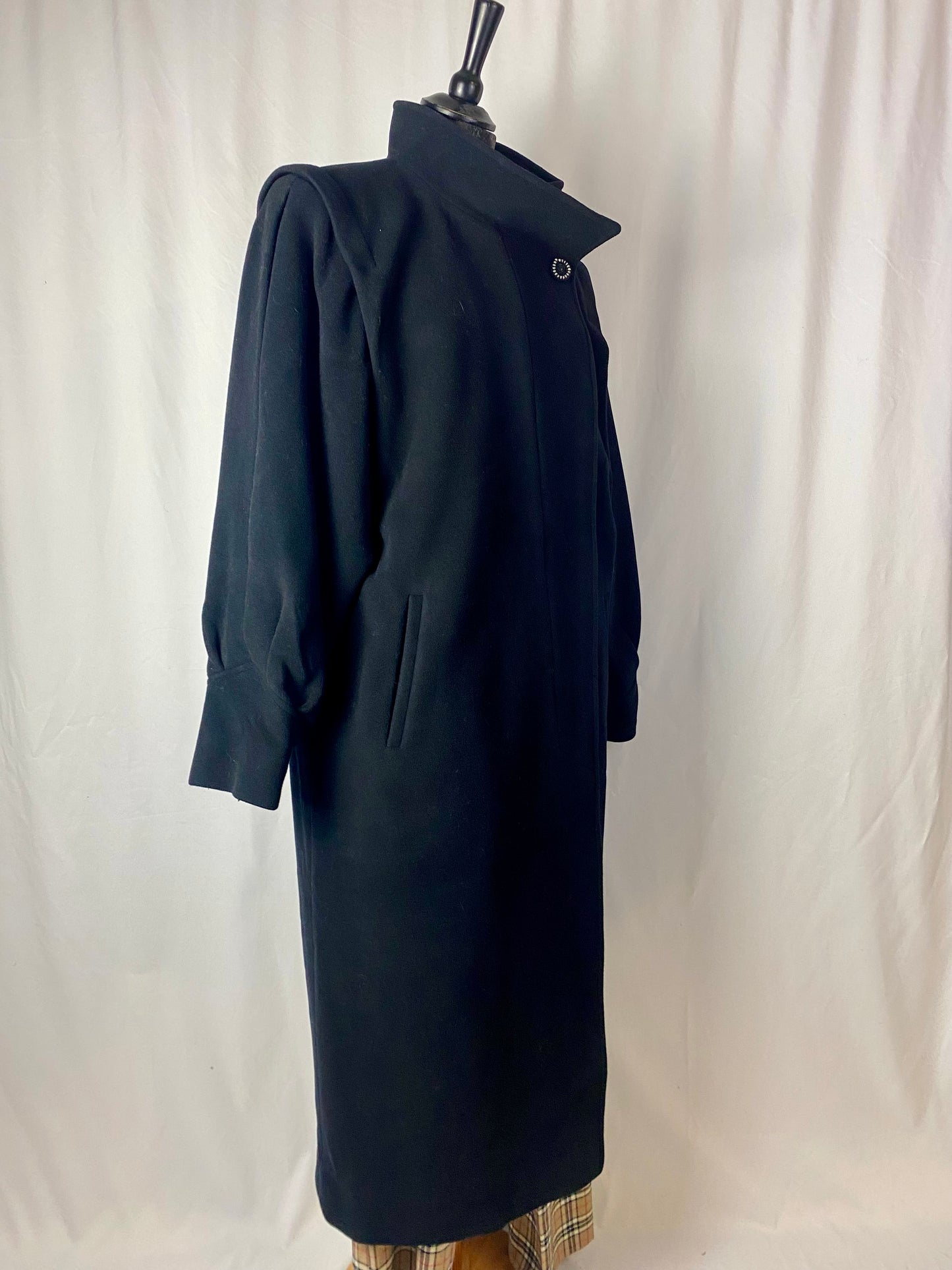 Cappotto anni ‘80 in lana e cashmere - TG. 46/48/50
