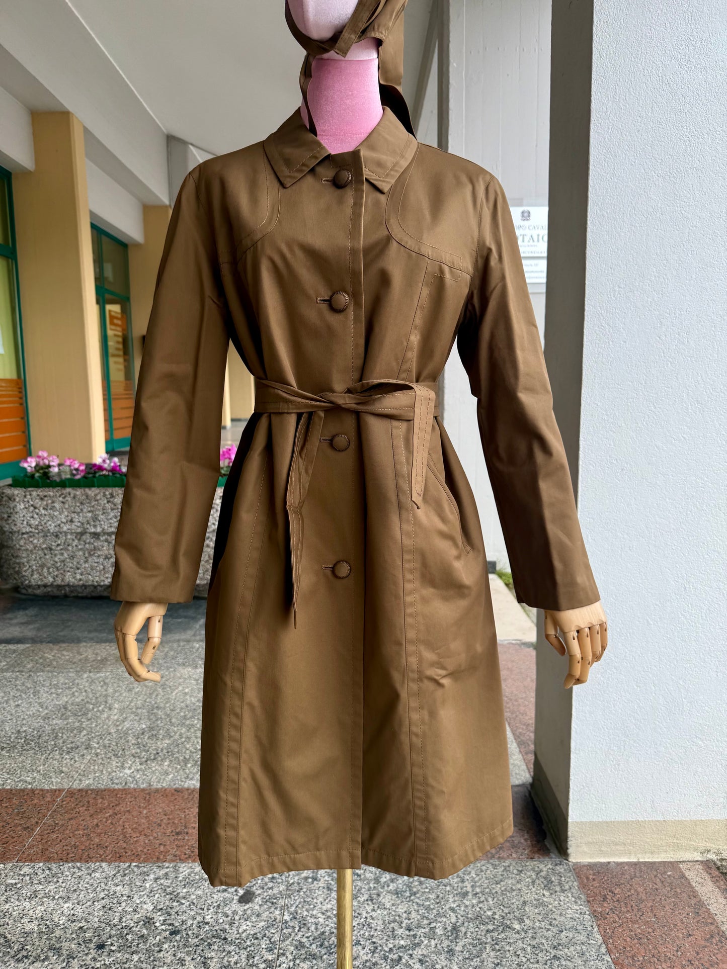 Trench nocciola new old stock - TG. 42
