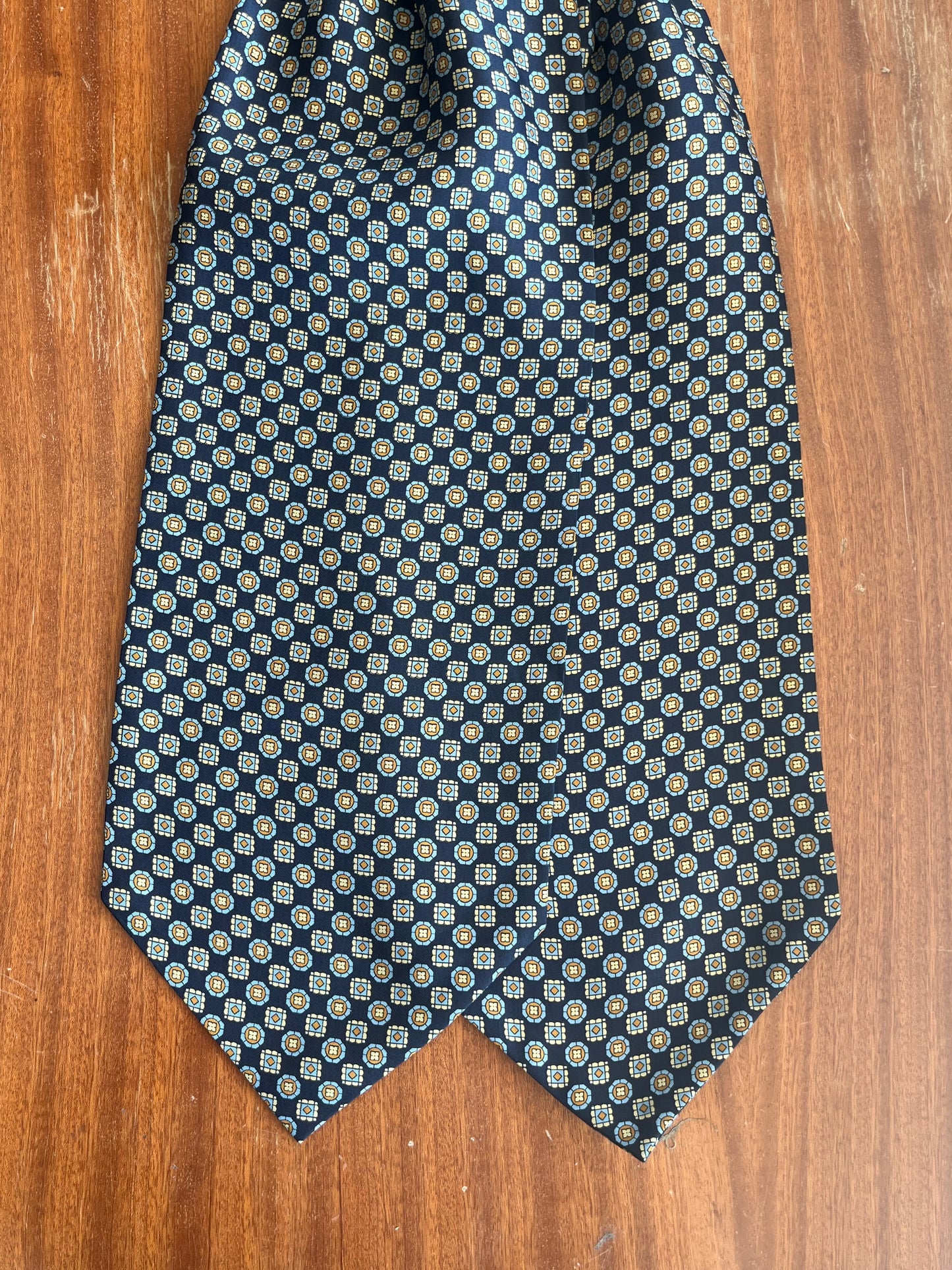 Ascot seta micro-fantasia