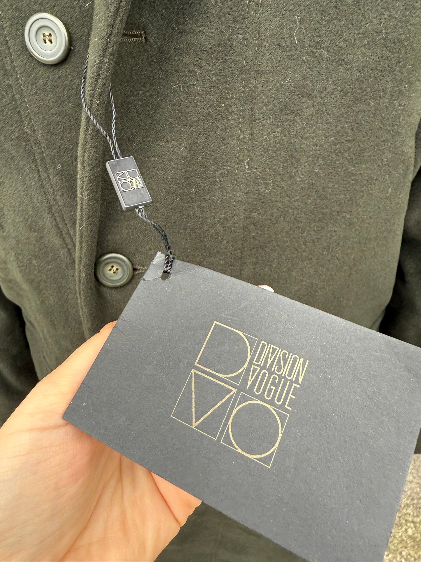 Cappotto lana anni '90 tg. 52-54-56