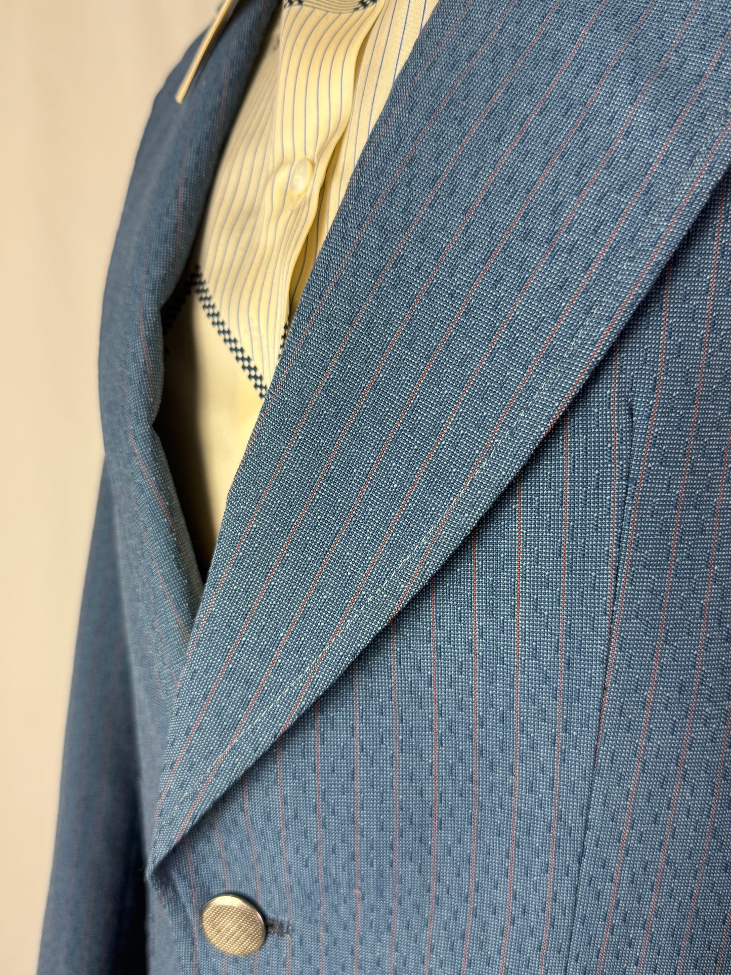 Completo anni ’70 con pantalone e giacca cropped - TG. 40