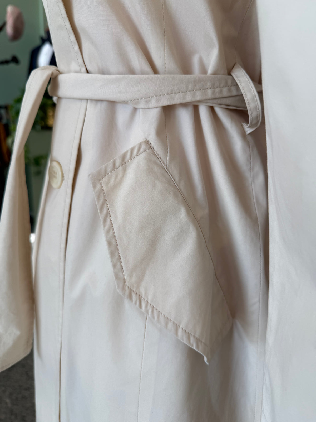 Trench elegante color panna - TG. 38/40