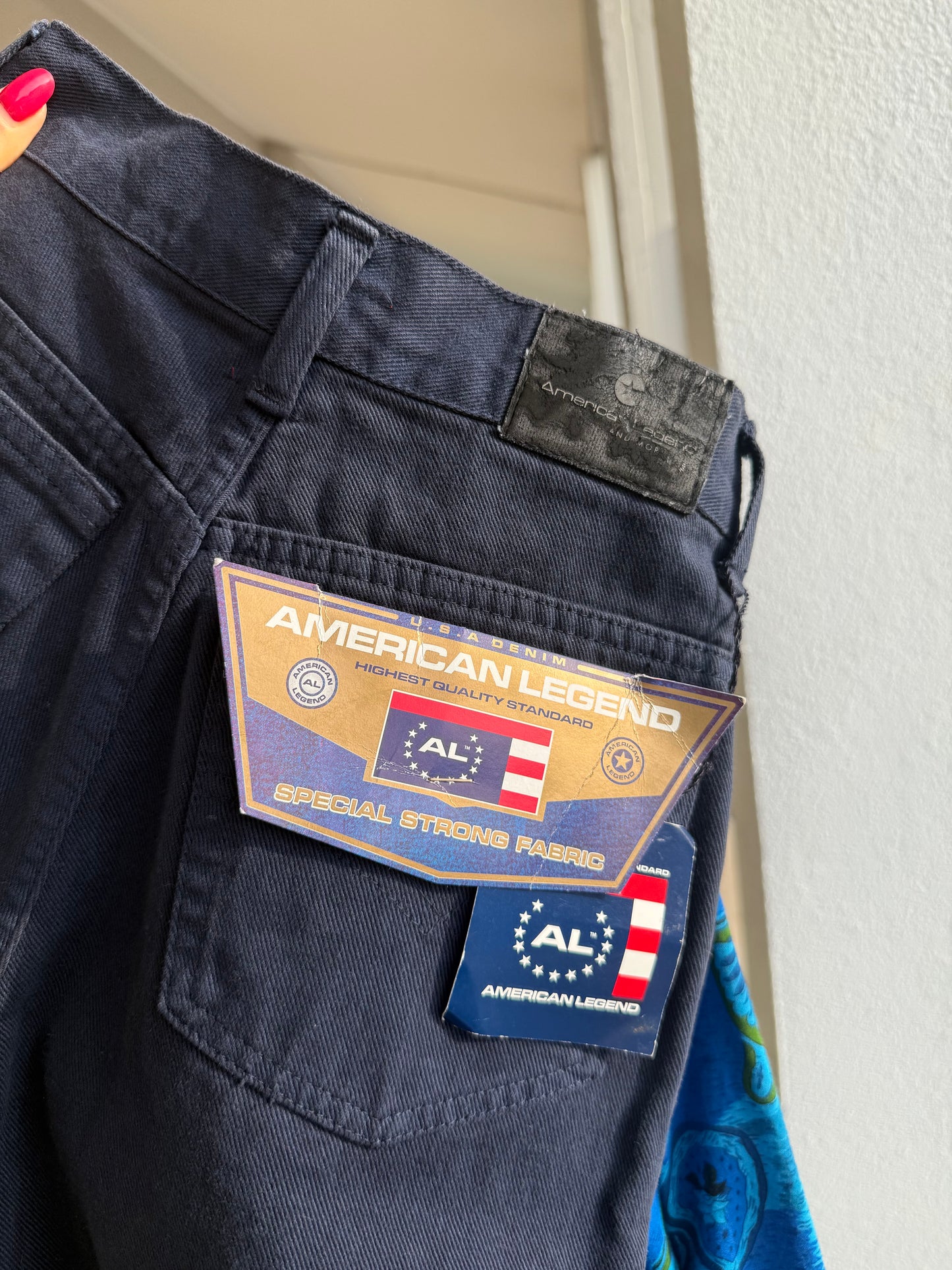 Jeans anni ‘80 blu navy - TG. 36/38