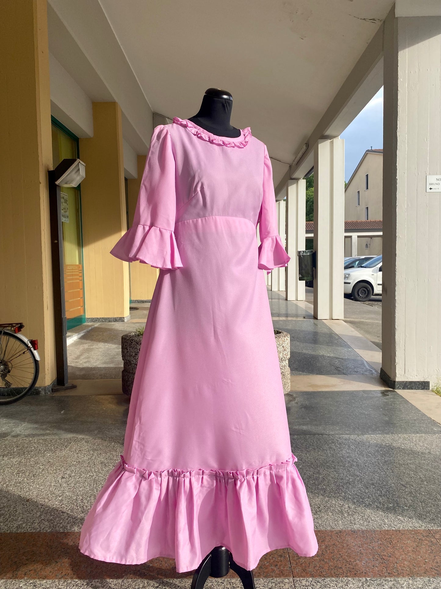 Maxi dress rosa orchidea - TG. 40/42