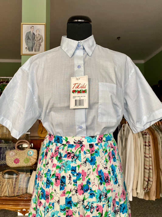 Camicia in cotone nuova fondo di magazzino- TG. 44 circa