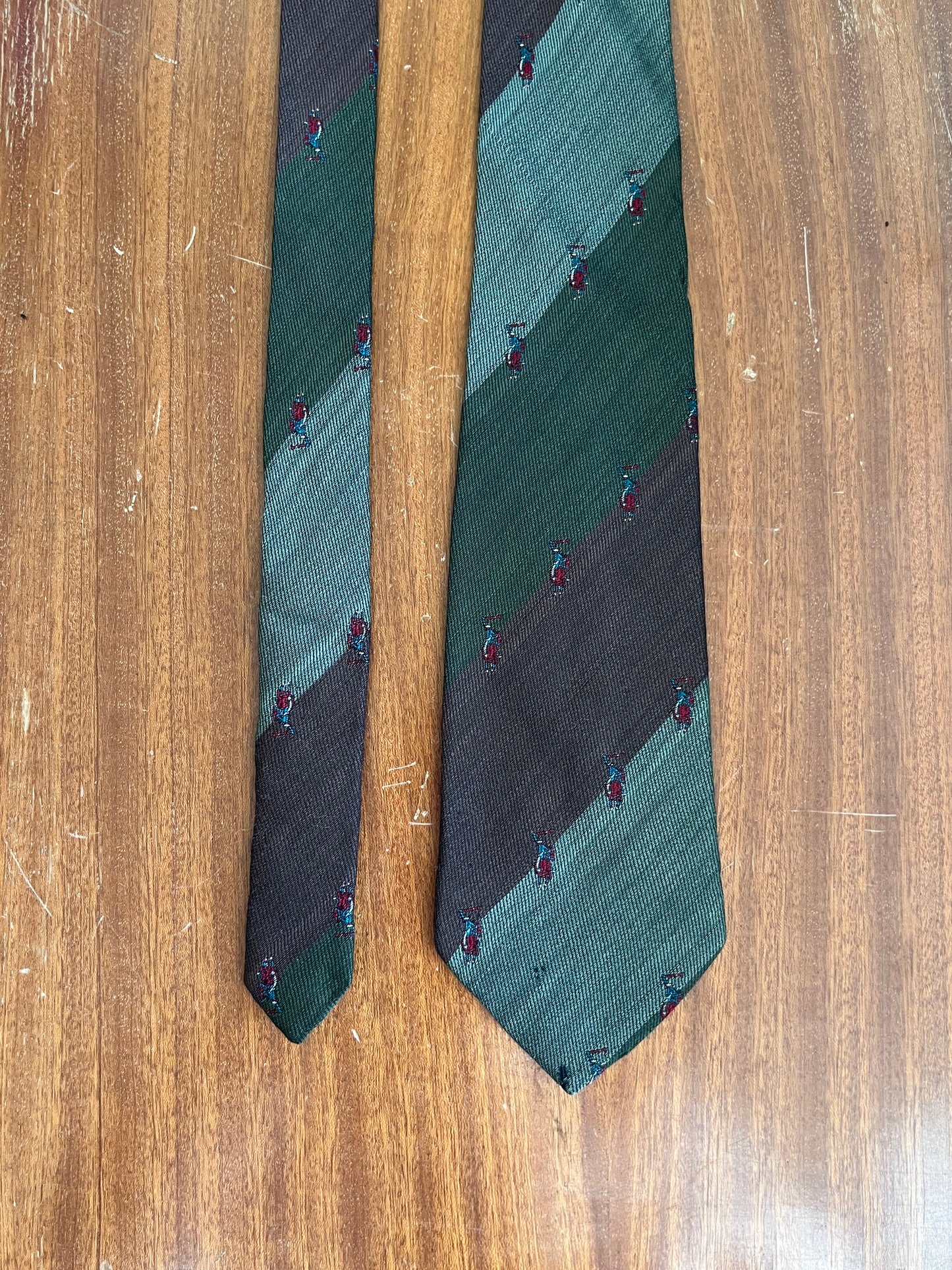 Cravatta anni ‘80 regimental