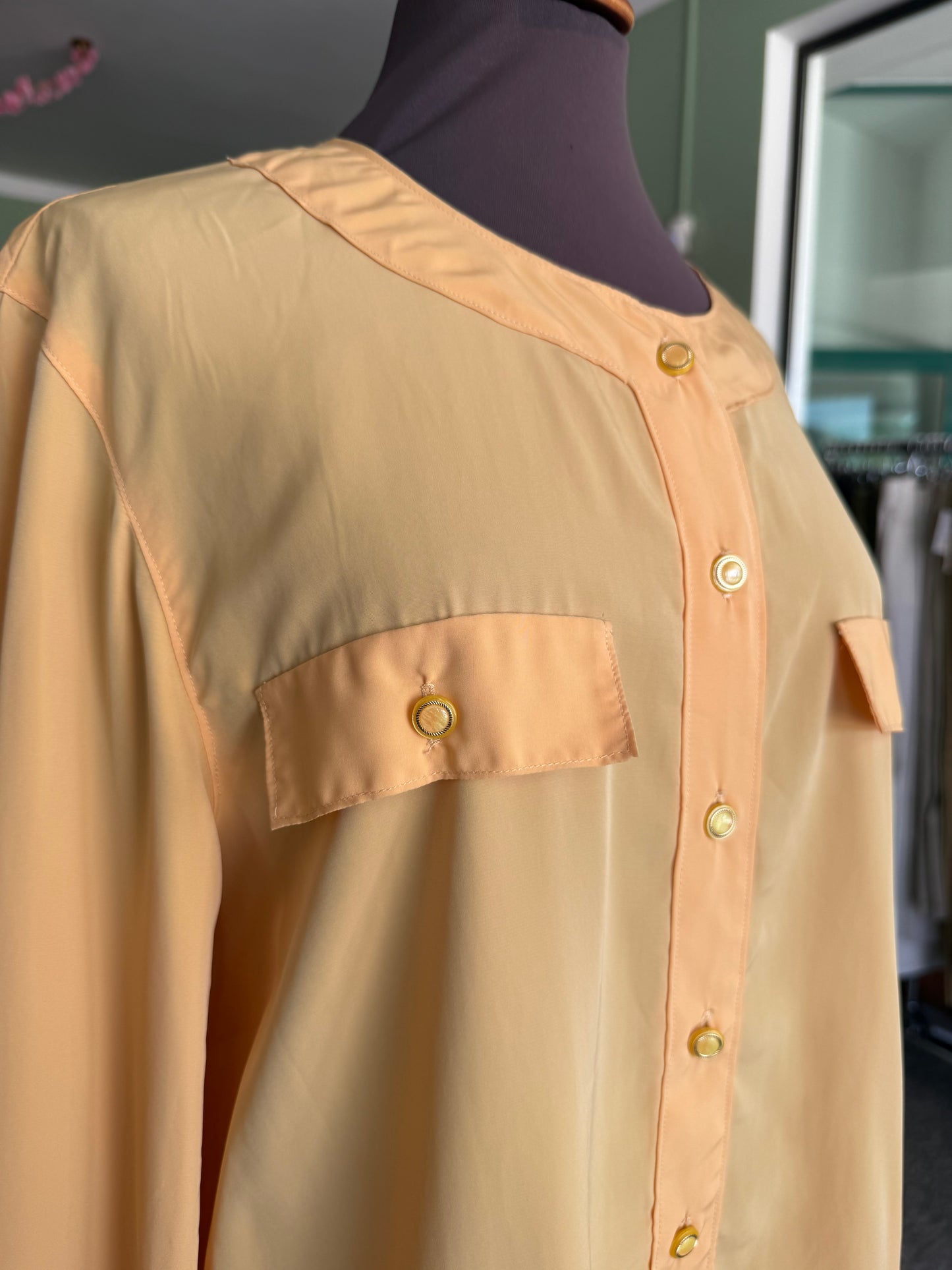 Camicia color pesca 🍑 - TG. 46
