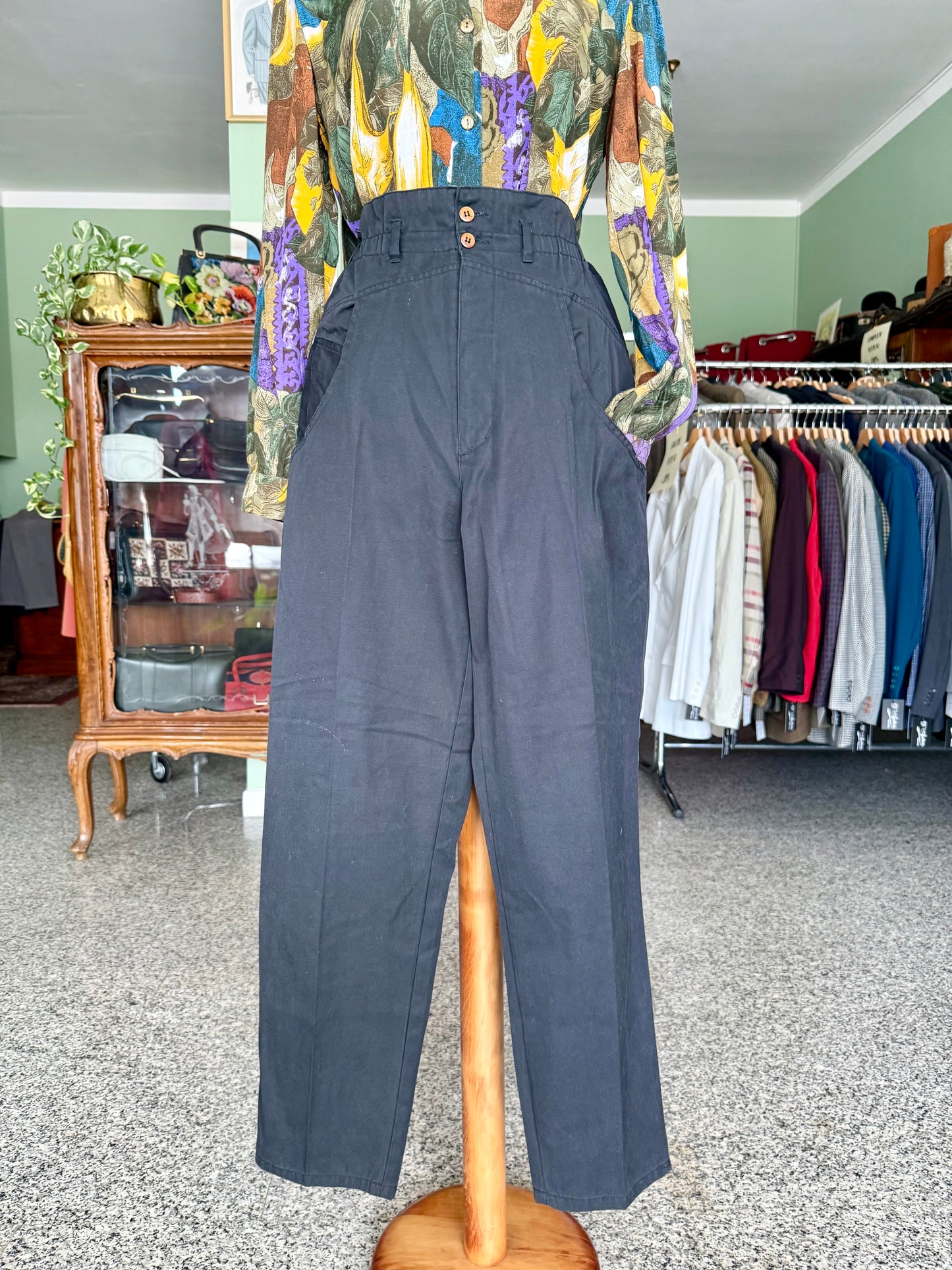 Pantaloni in cotone e viscosa - TG. 44