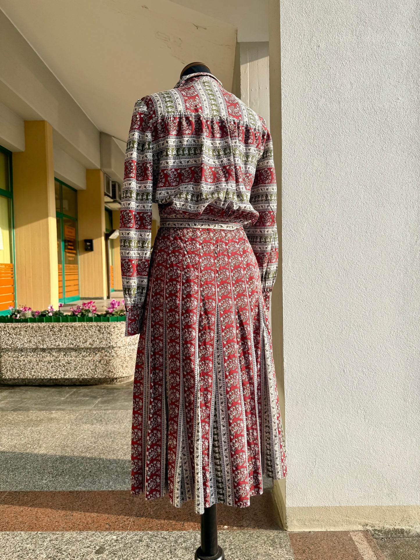 Abito anni ‘70 in seta - TG. 40
