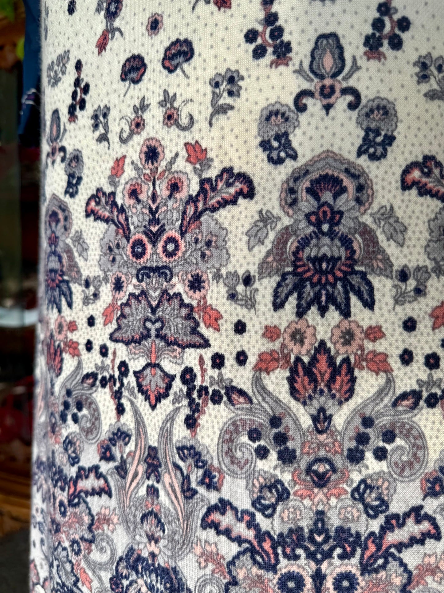 Gonna anni ‘70 a motivo floreale - TG. 46