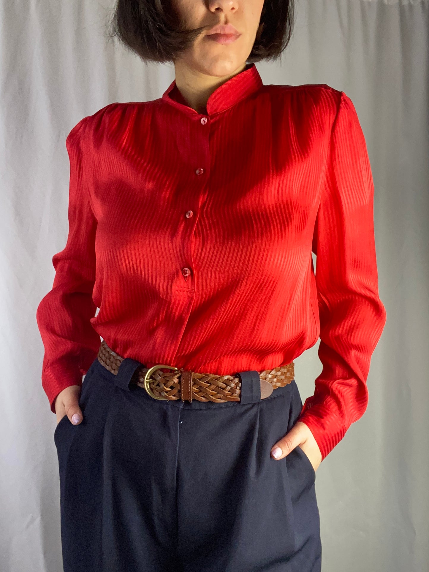 Camicia classica rossa - TG. 40/42