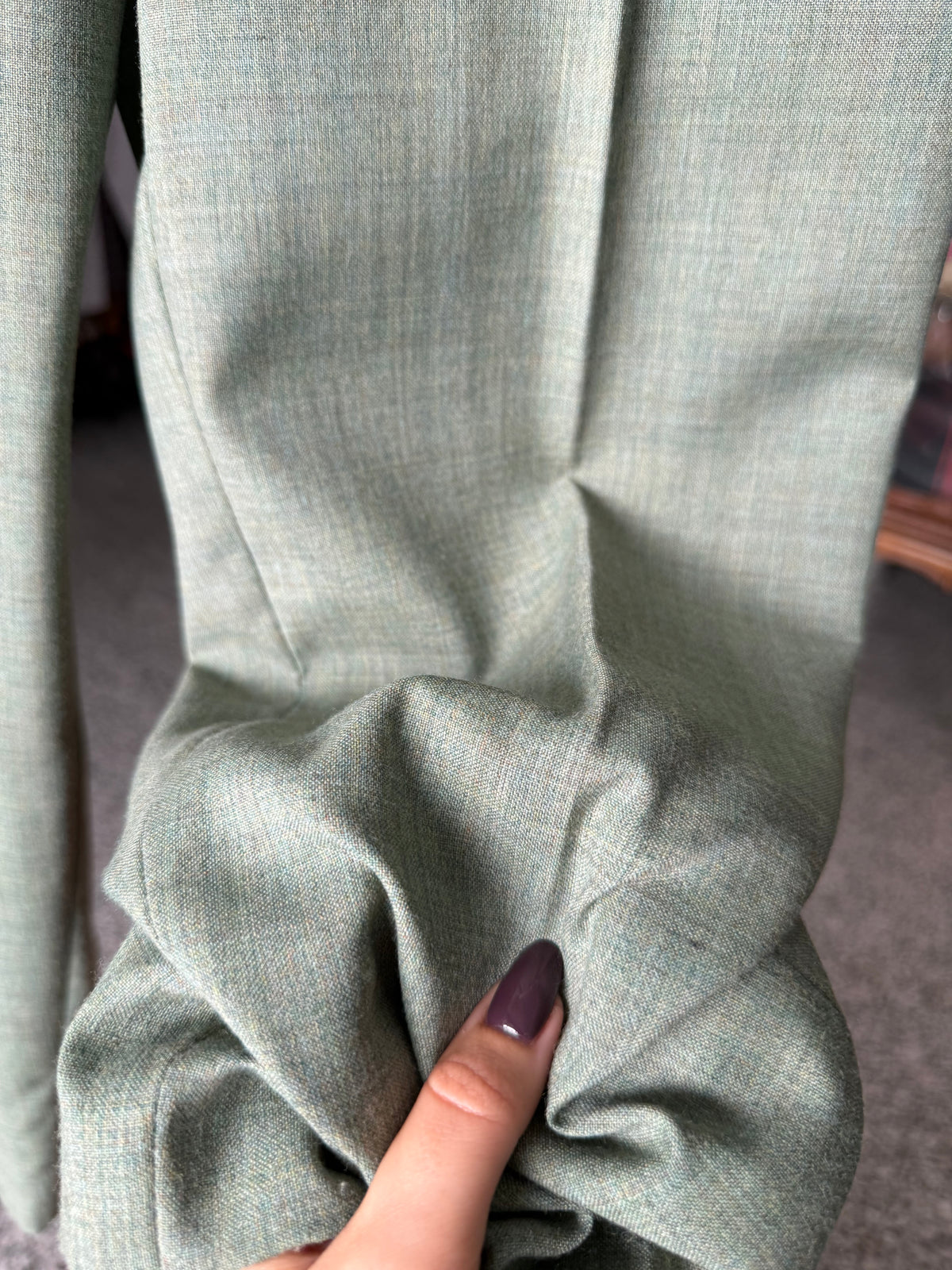 Pantaloni verde salva - TG. 40
