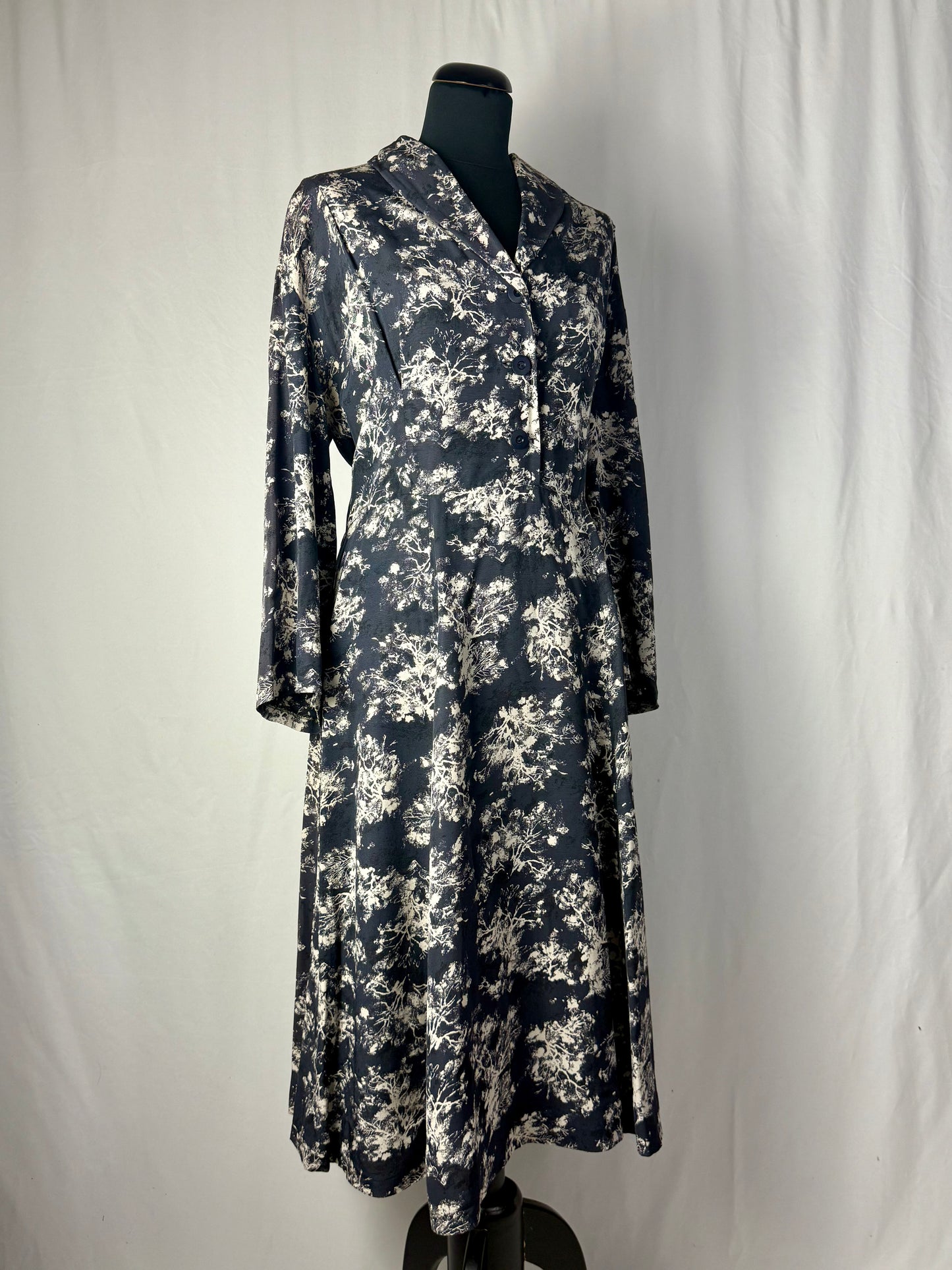 Abito anni ‘50 con fantasia toile de Jouy - TG. 52/54