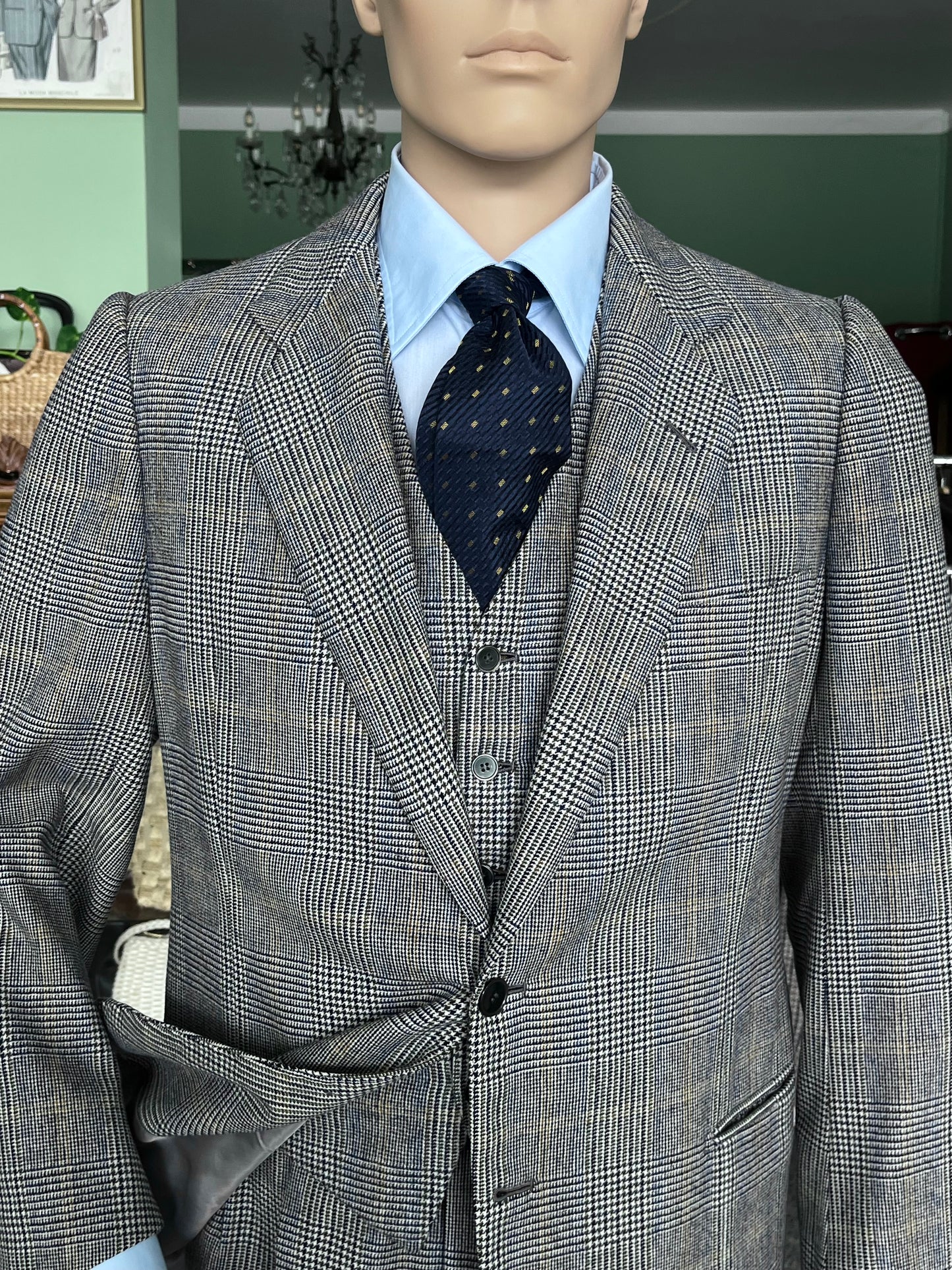 Completo anni ‘50 tre pezzi tg. 48-50