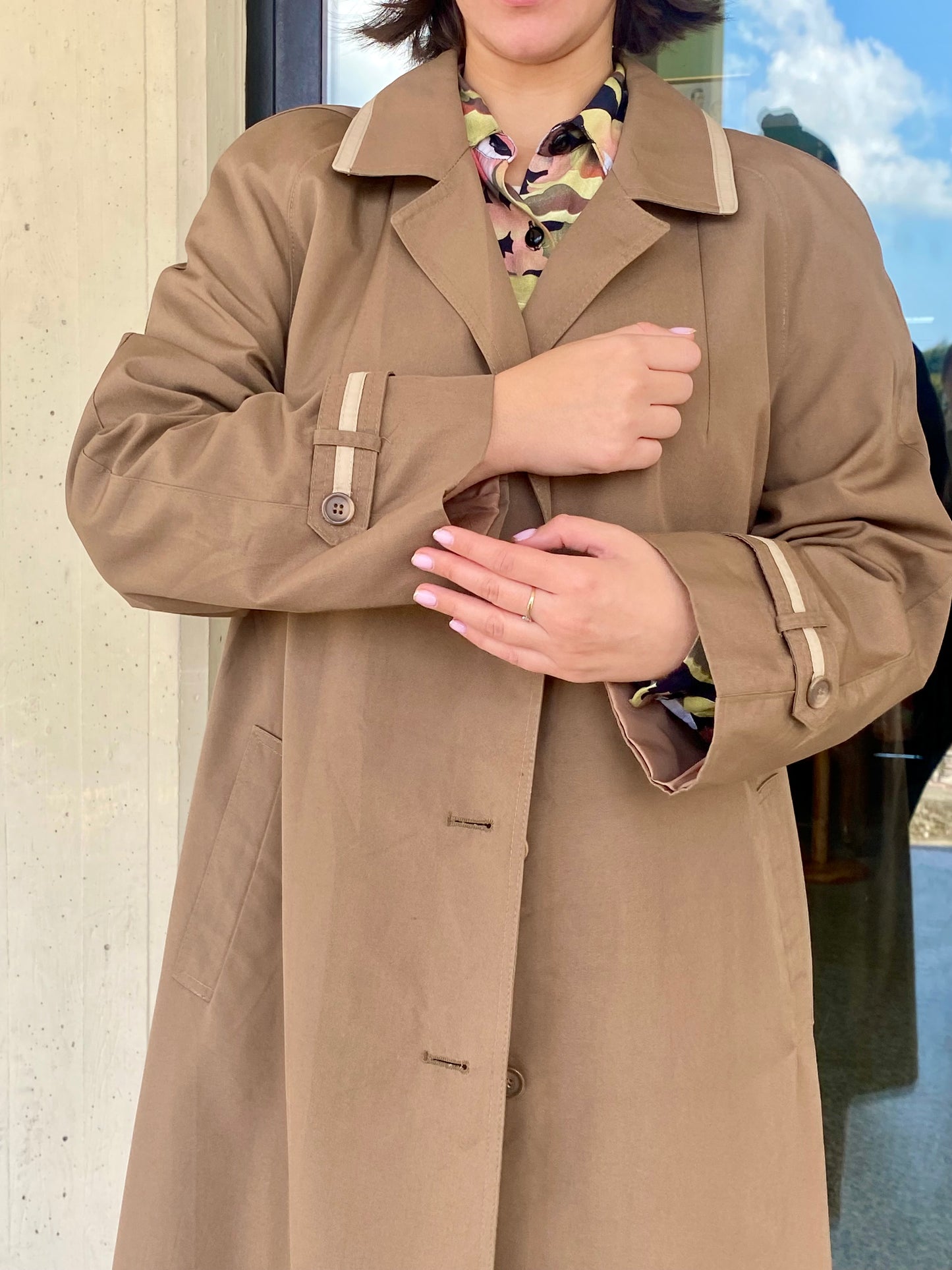 Trench cioccolato - TG. 44/46