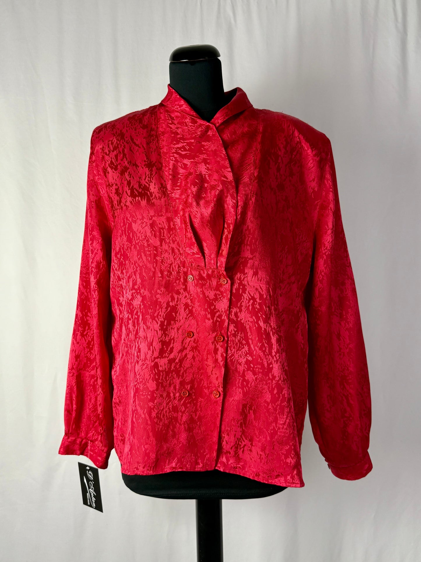 Camicia anni ‘80 rossa - TG. 48/50