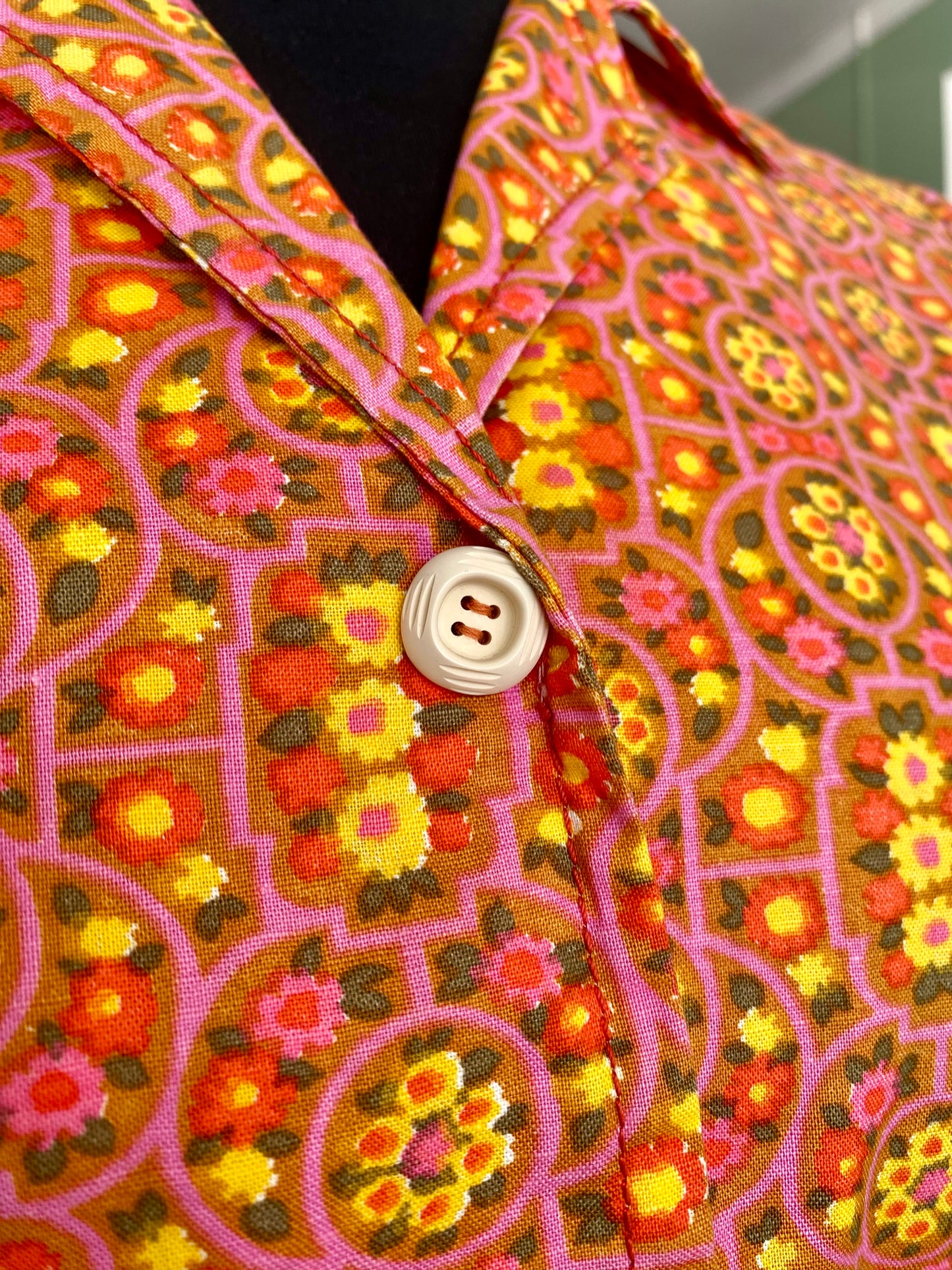 Abito in cotone fine anni ’60 – fondo di magazzino - TG. 40/42