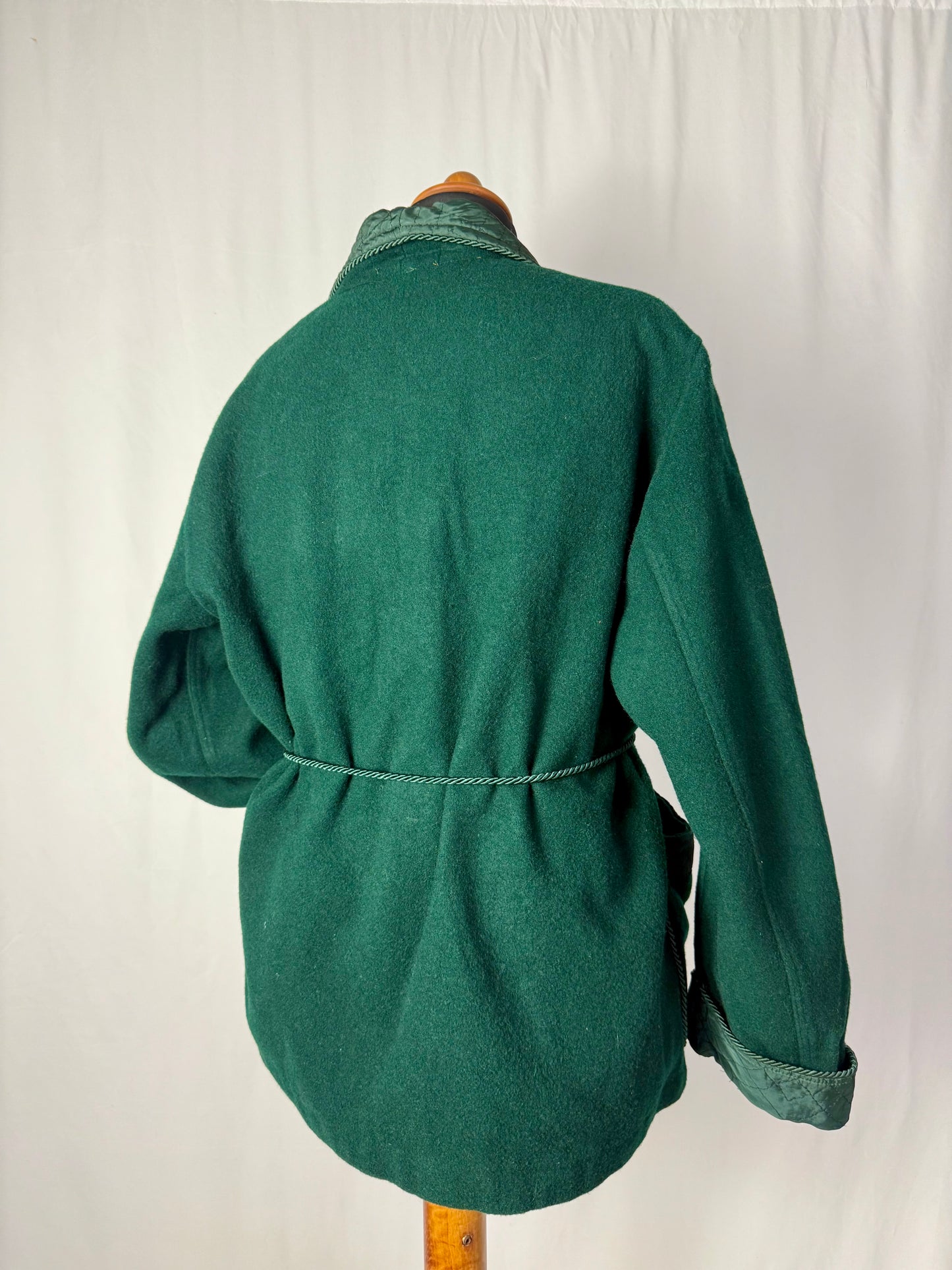 Giacca da camera color verde bosco tg. M-L