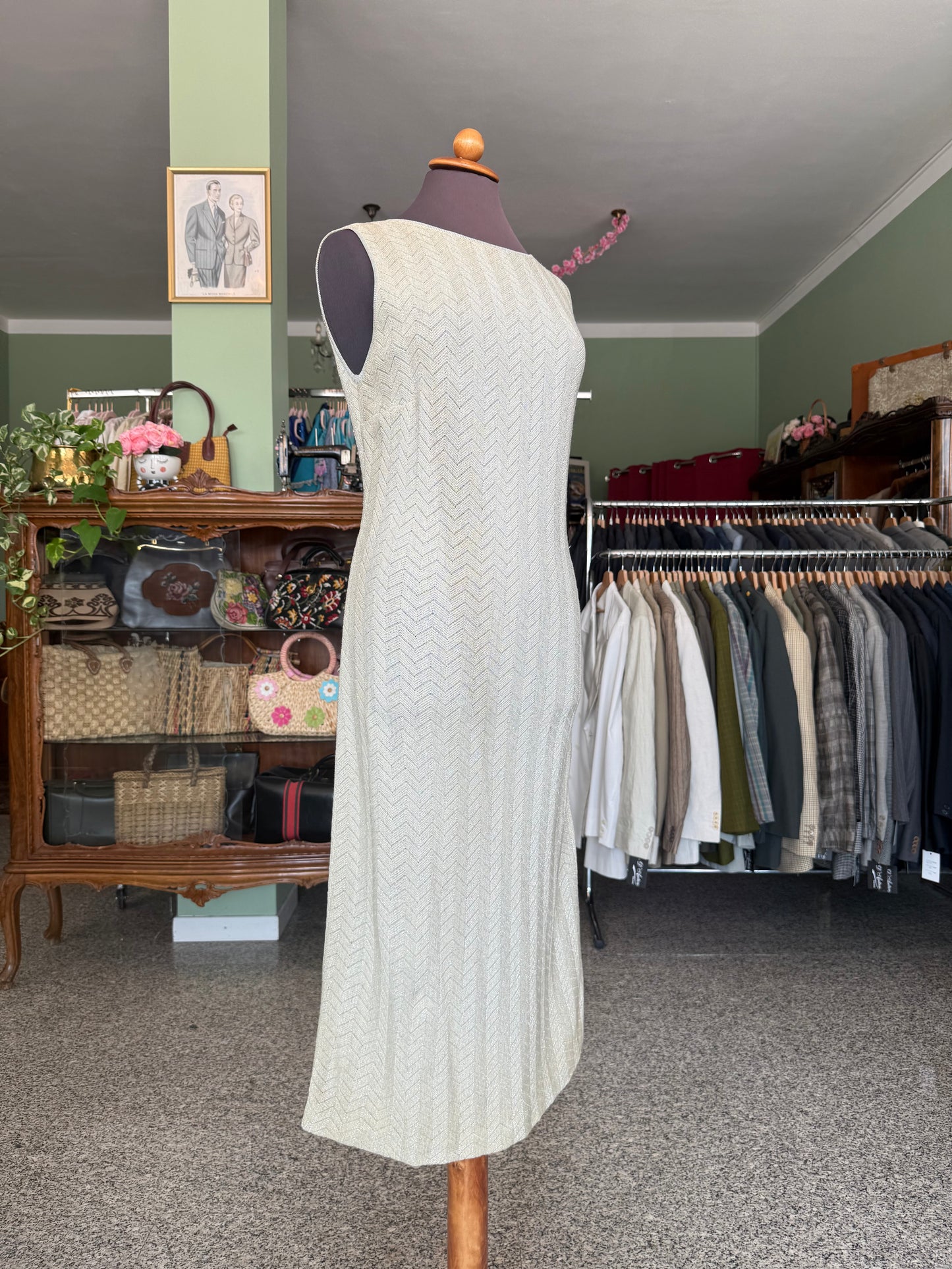 Abito chevron in maglia - TG. 42/44