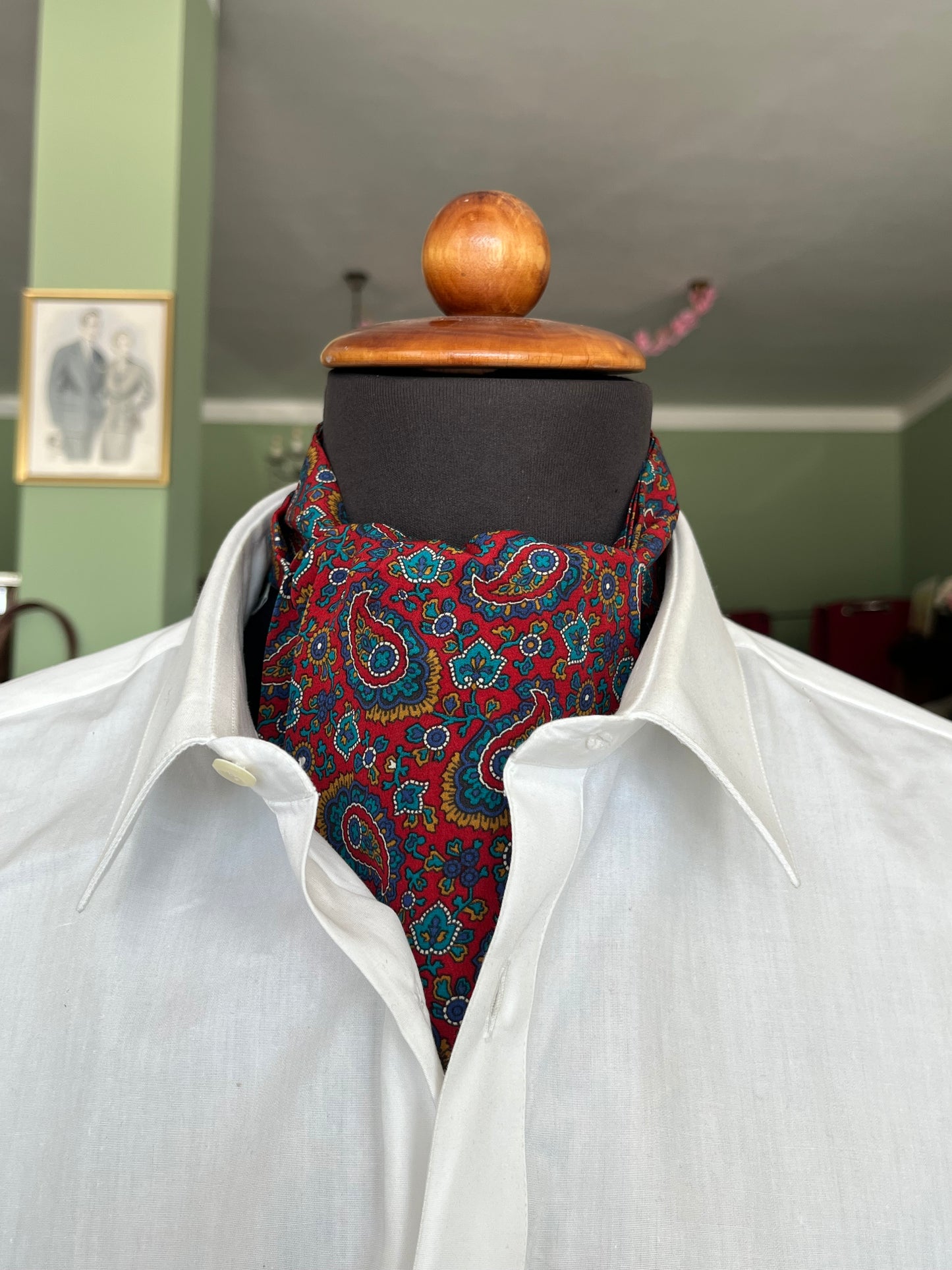 Ascot seta paisley