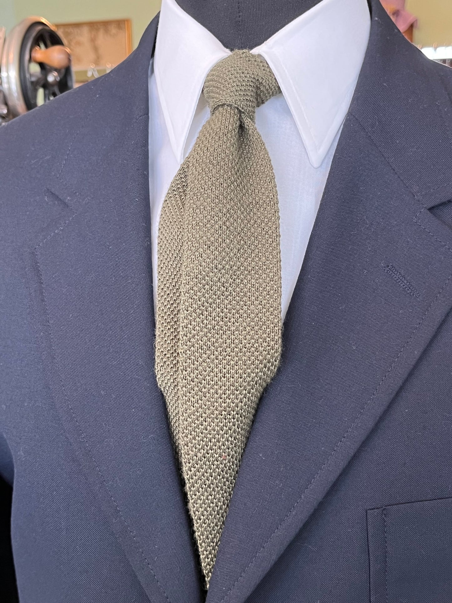 Cravatta anni ‘80 lana