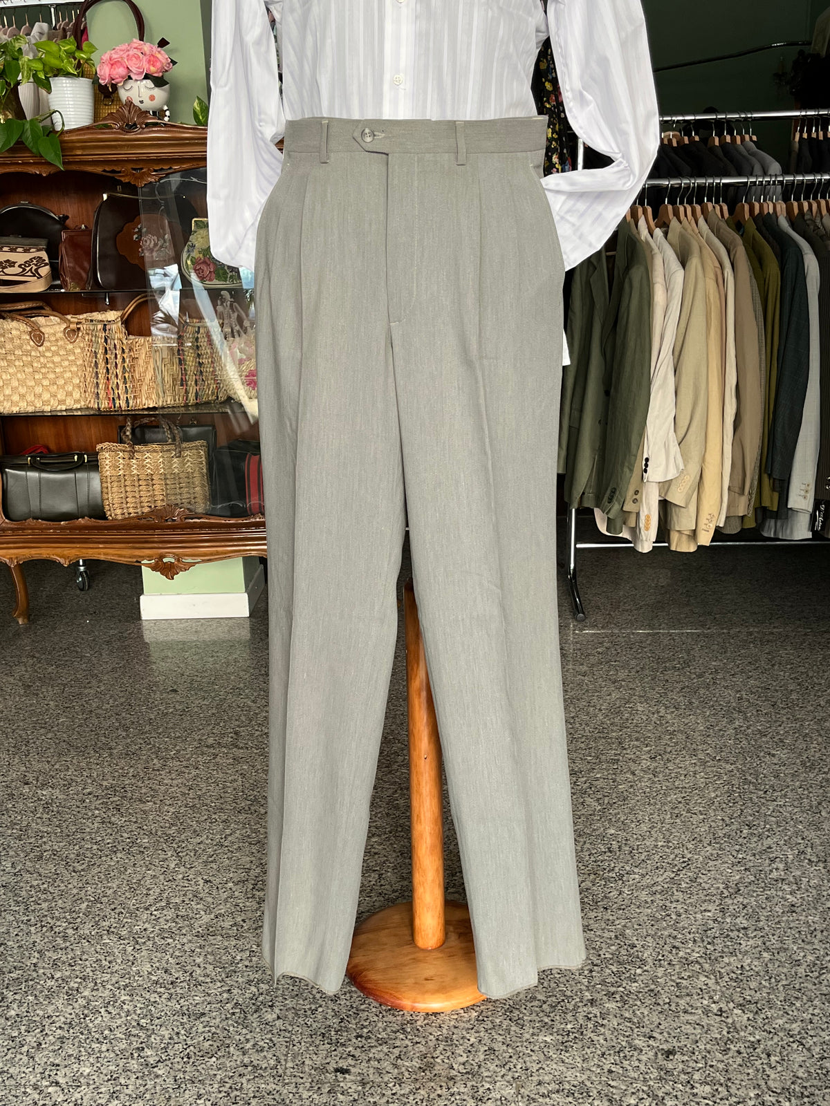 Calzoni lana e cotone anni ‘80 NOS tg. 50
