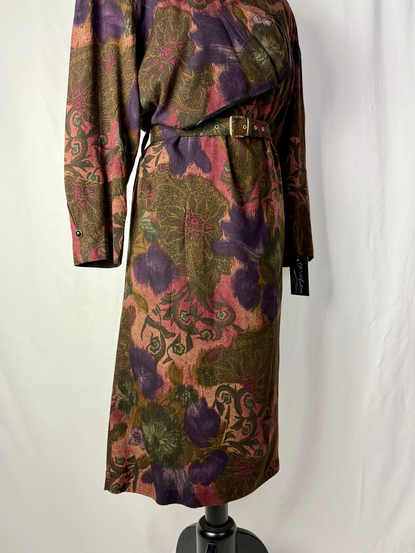 Abito anni ‘80 con fantasia arabeggiante - TG. 50