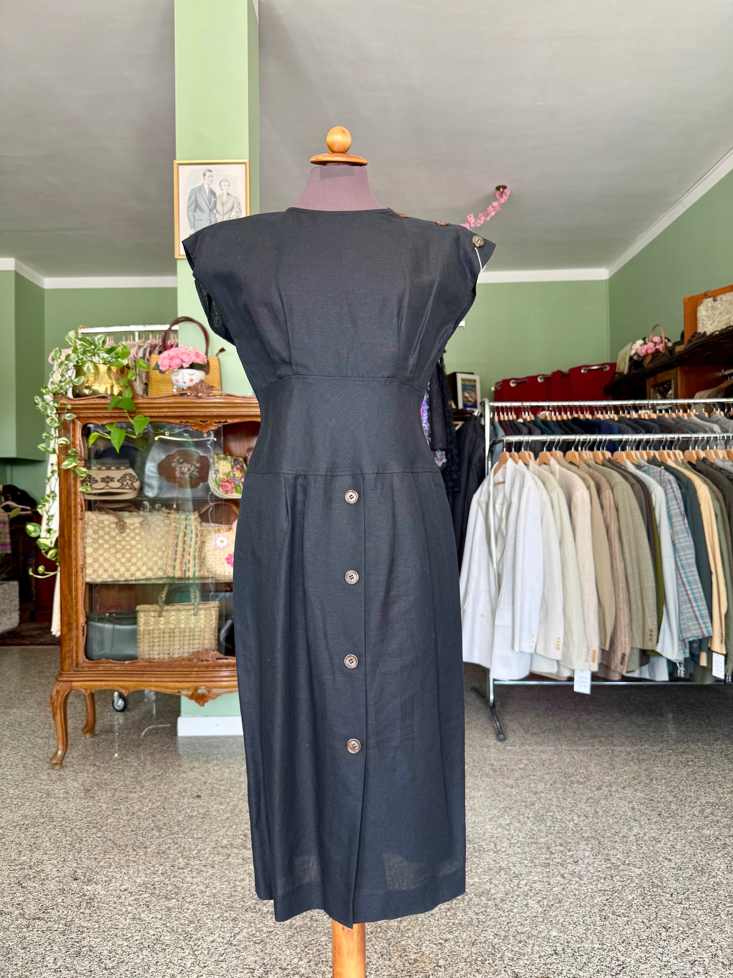 Abito lino e cotone - TG. 40/42