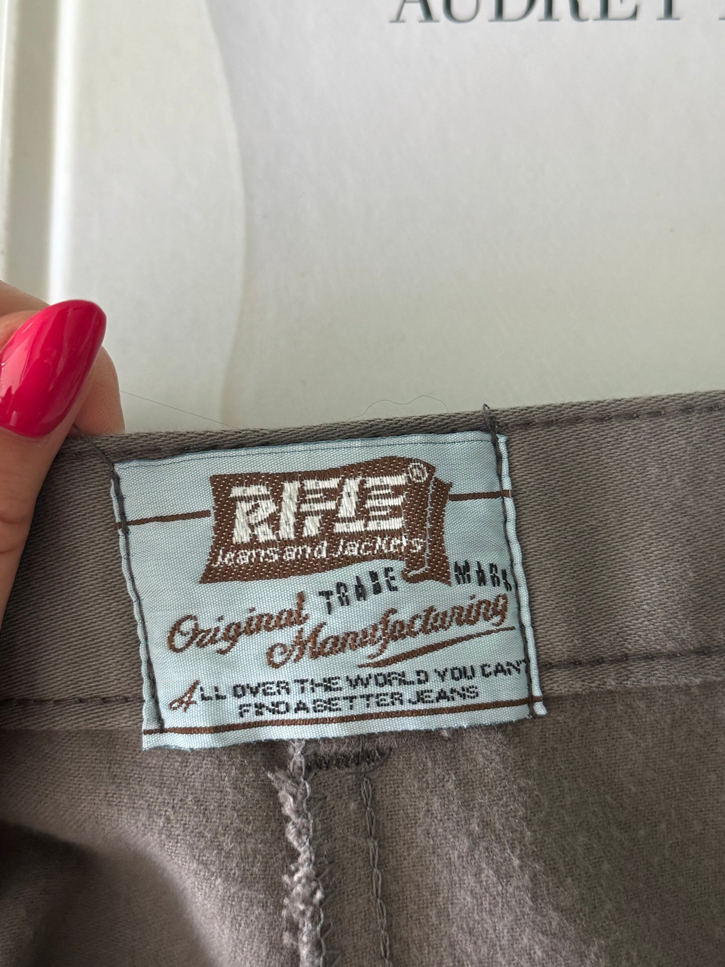 Pantaloni in cotone Rifle - TG. 48/50