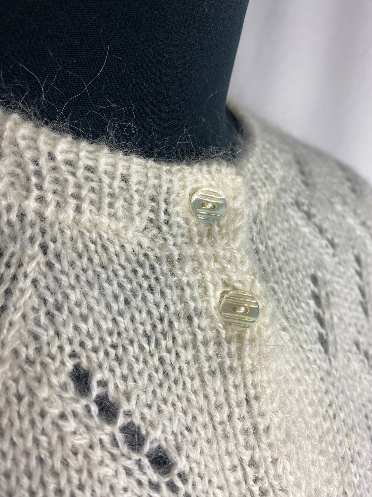 Cardigan in mohair - TG. 46/48/50