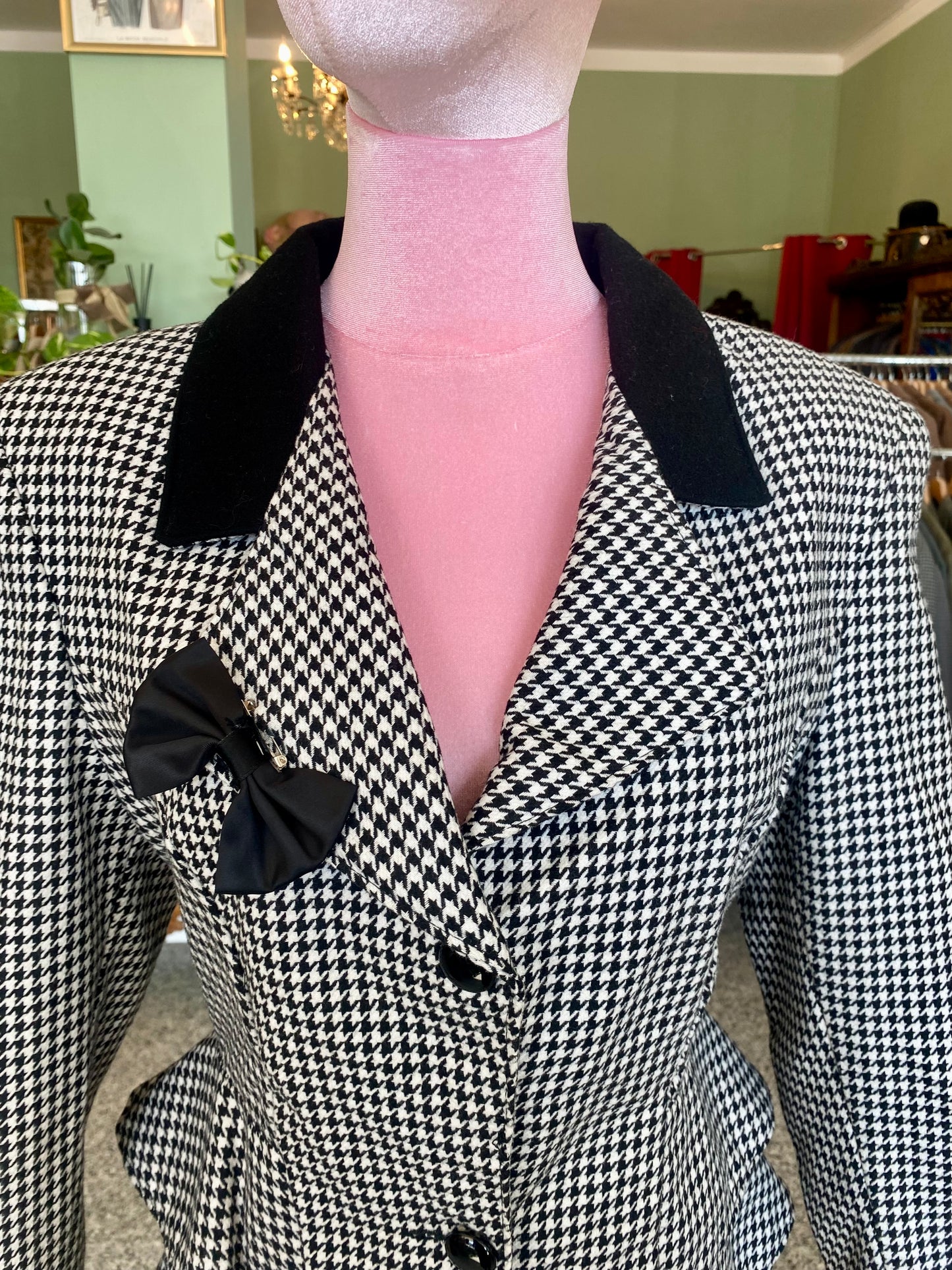 Giacca anni ‘80 modello peplum - TG. 42 circa