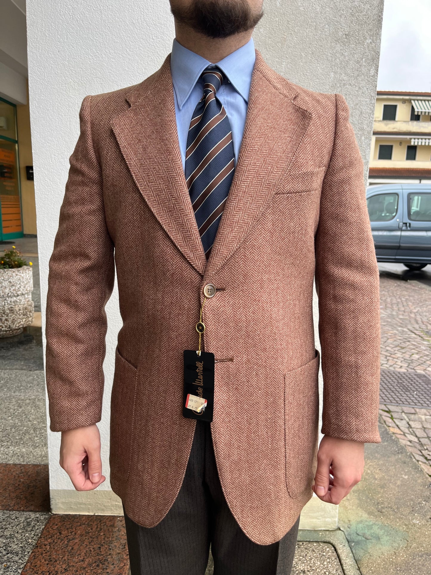 Giacca in tweed anni ‘70 tg. 48