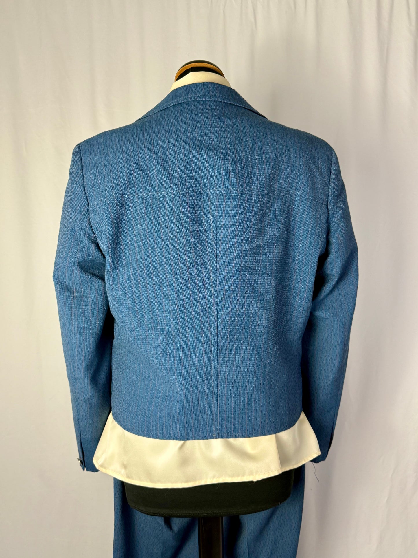 Completo anni ’70 con pantalone e giacca cropped - TG. 40