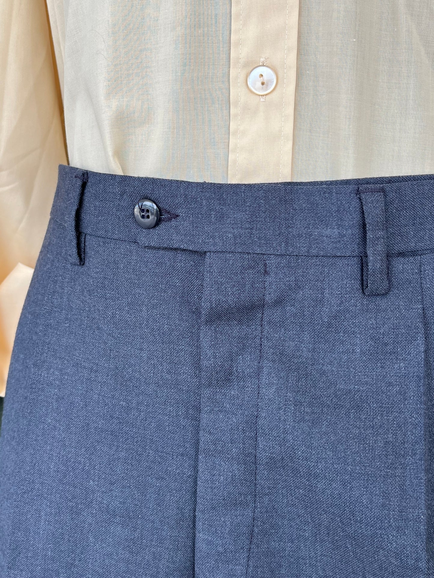 Calzoni anni ‘80 in fresco di lana tg. 52