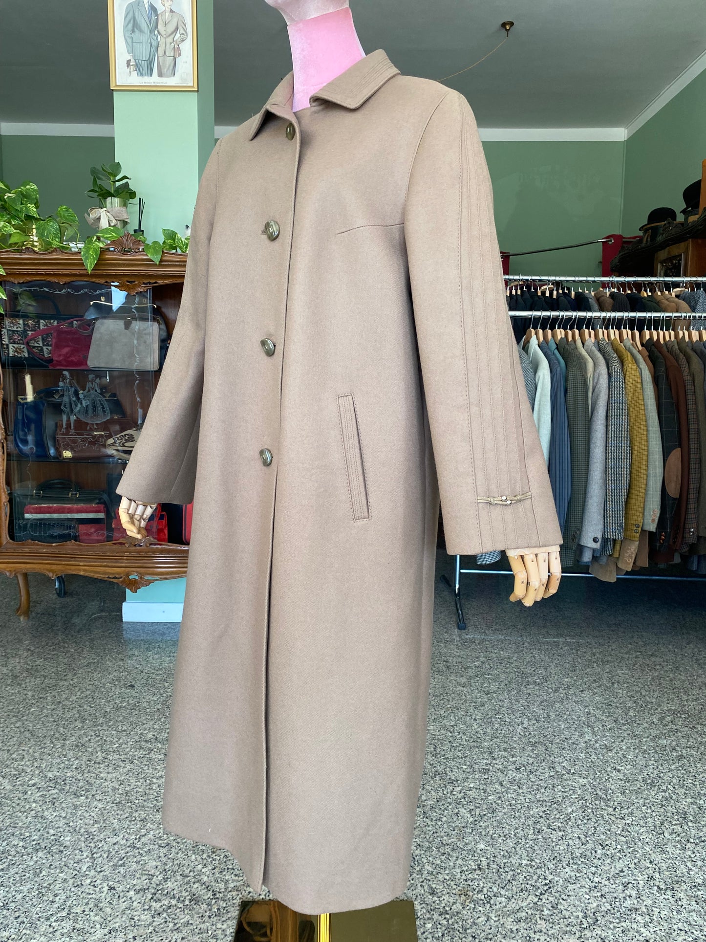 Cappotto color cammello anni ‘70 - TG. 44/46