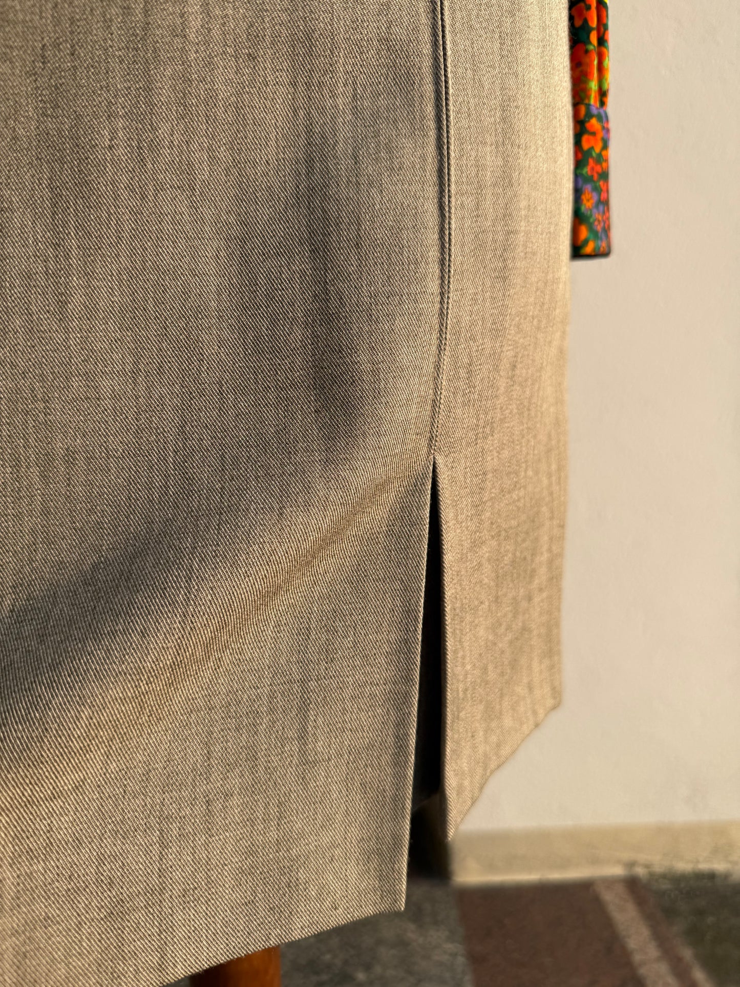 Gonna classica beige - TG. 44