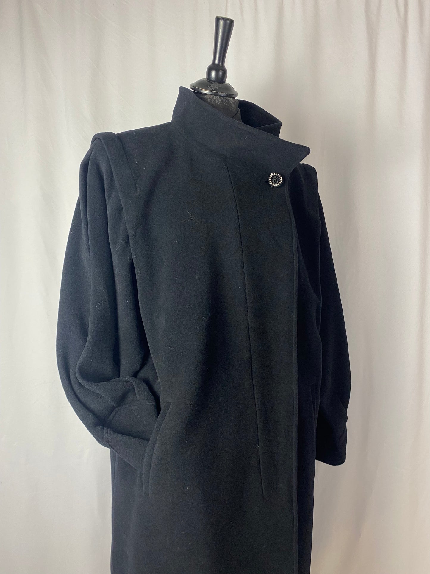 Cappotto anni ‘80 in lana e cashmere - TG. 46/48/50