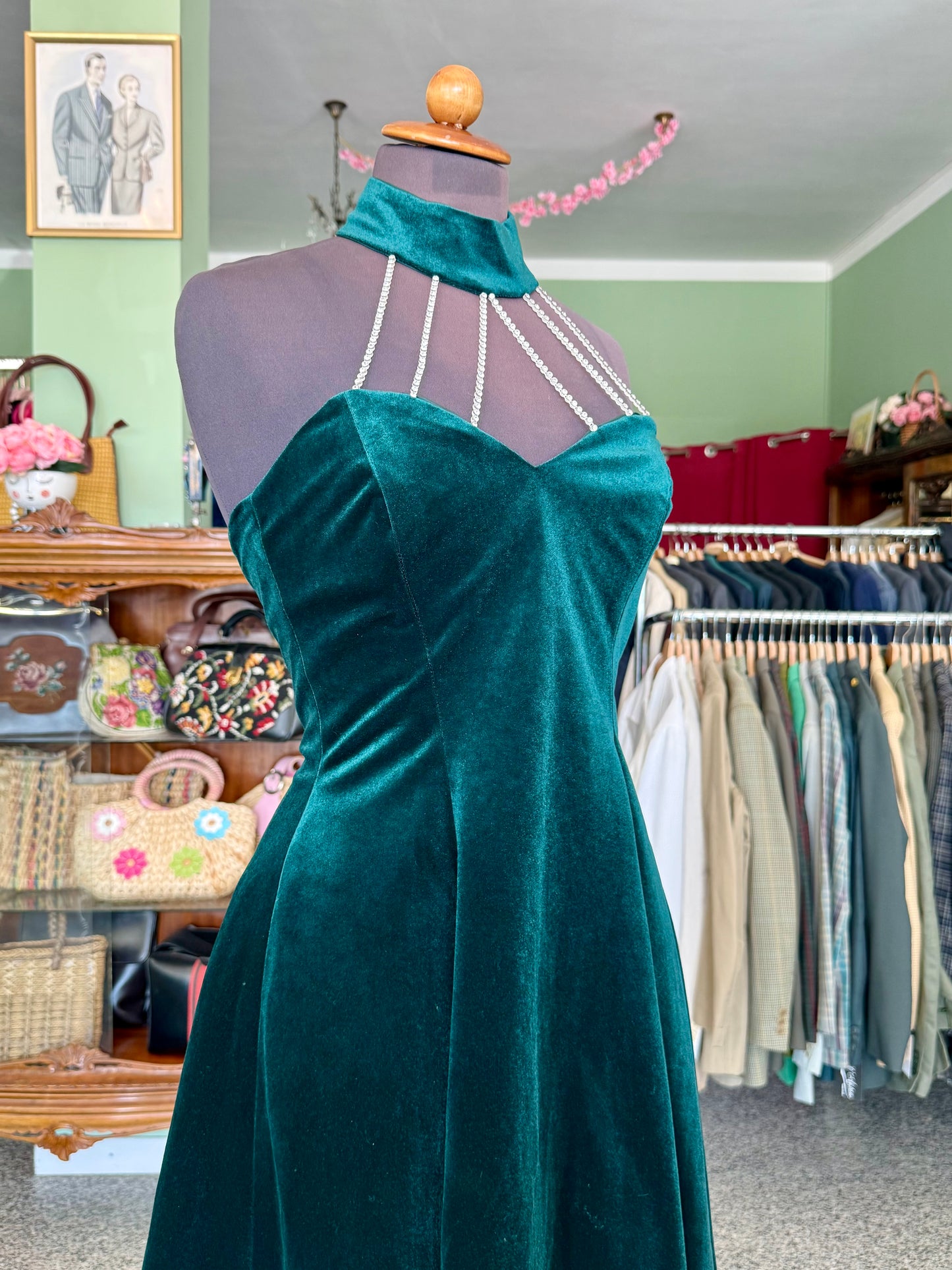 Mini dress in velluto - TG. 38