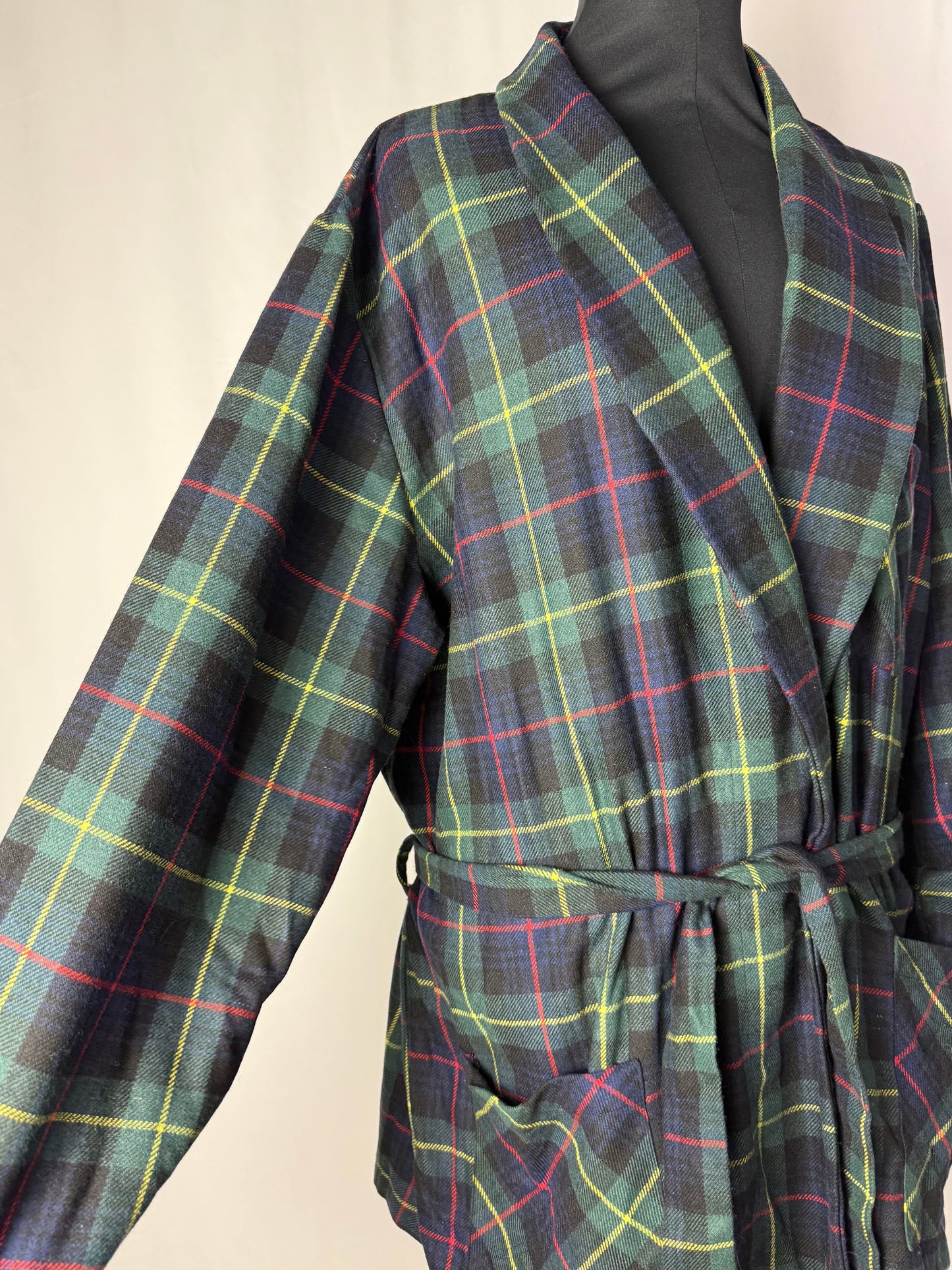 Giacca da camera tartan tg. XL-XXL