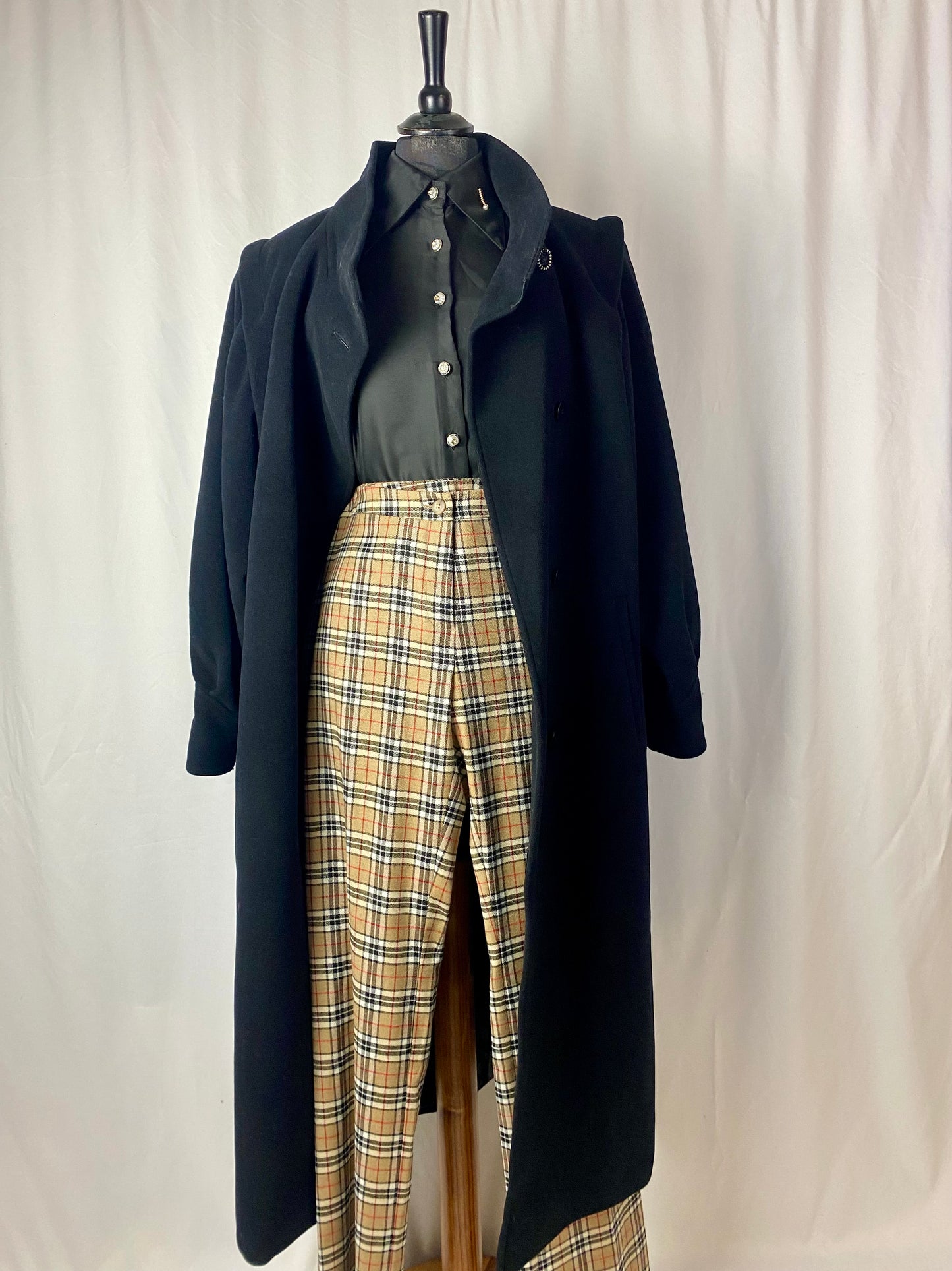 Cappotto anni ‘80 in lana e cashmere - TG. 46/48/50