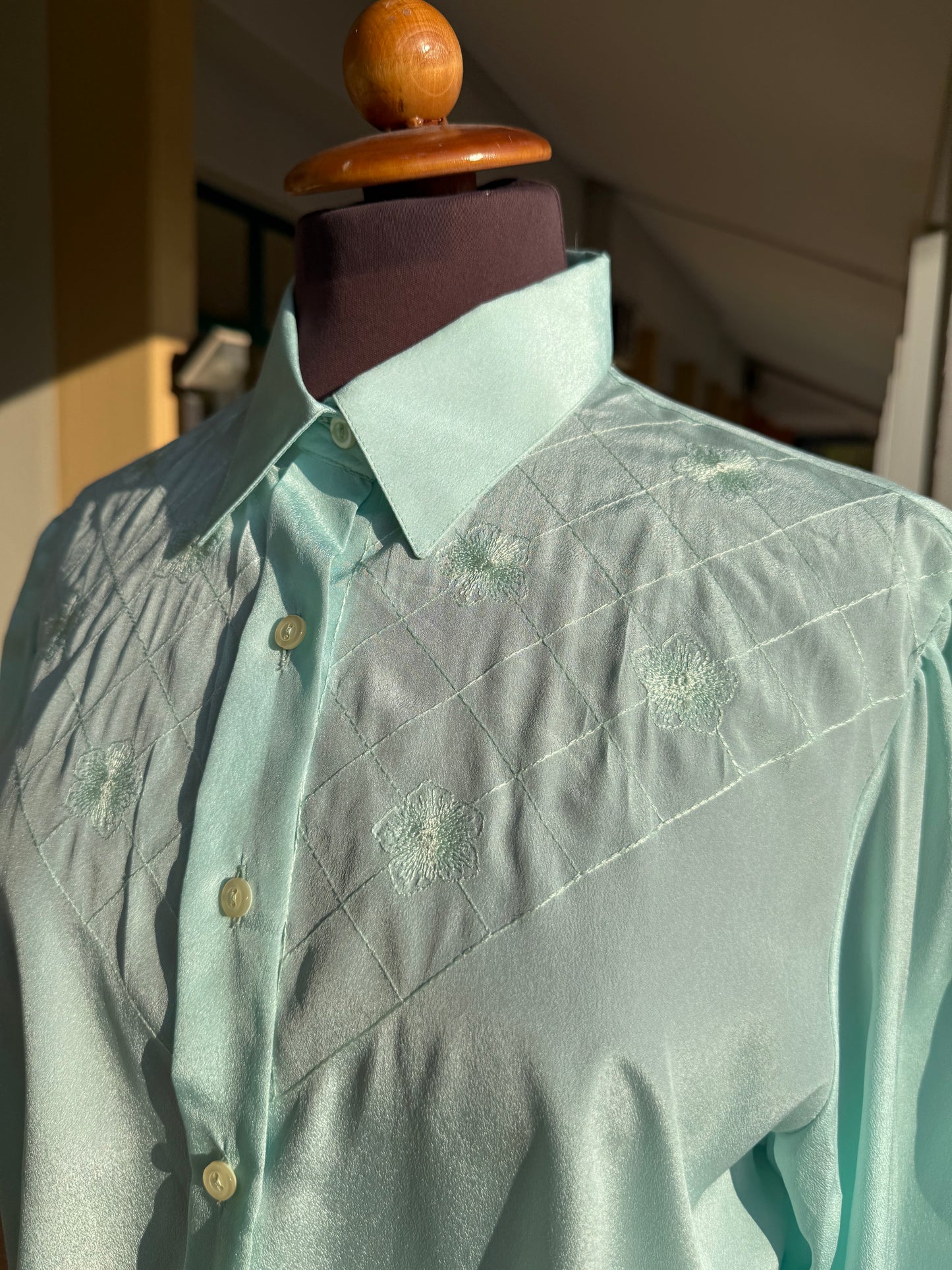 Camicia verde acqua - TG. 42