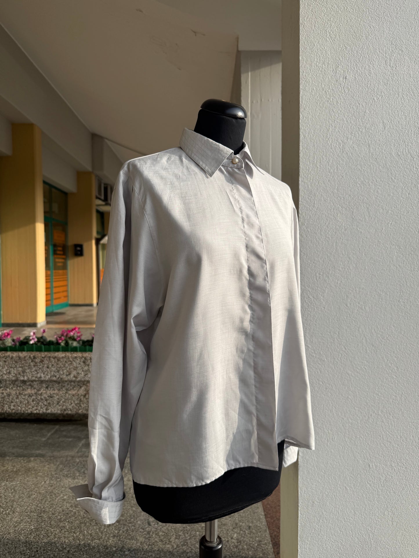 Camicia grigio perla - TG. 42