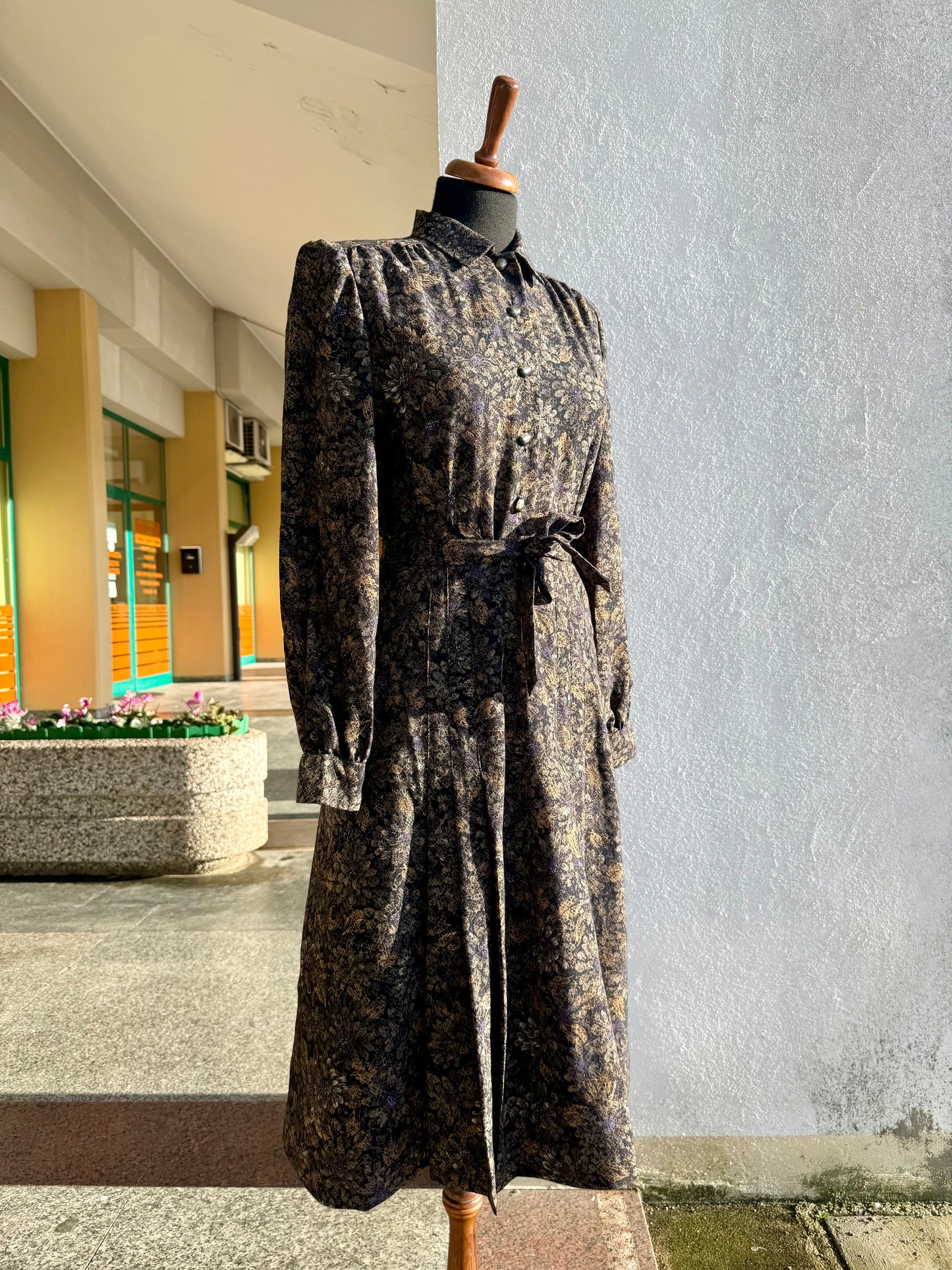Abito elegante in crepe di lana - TG. 40/42