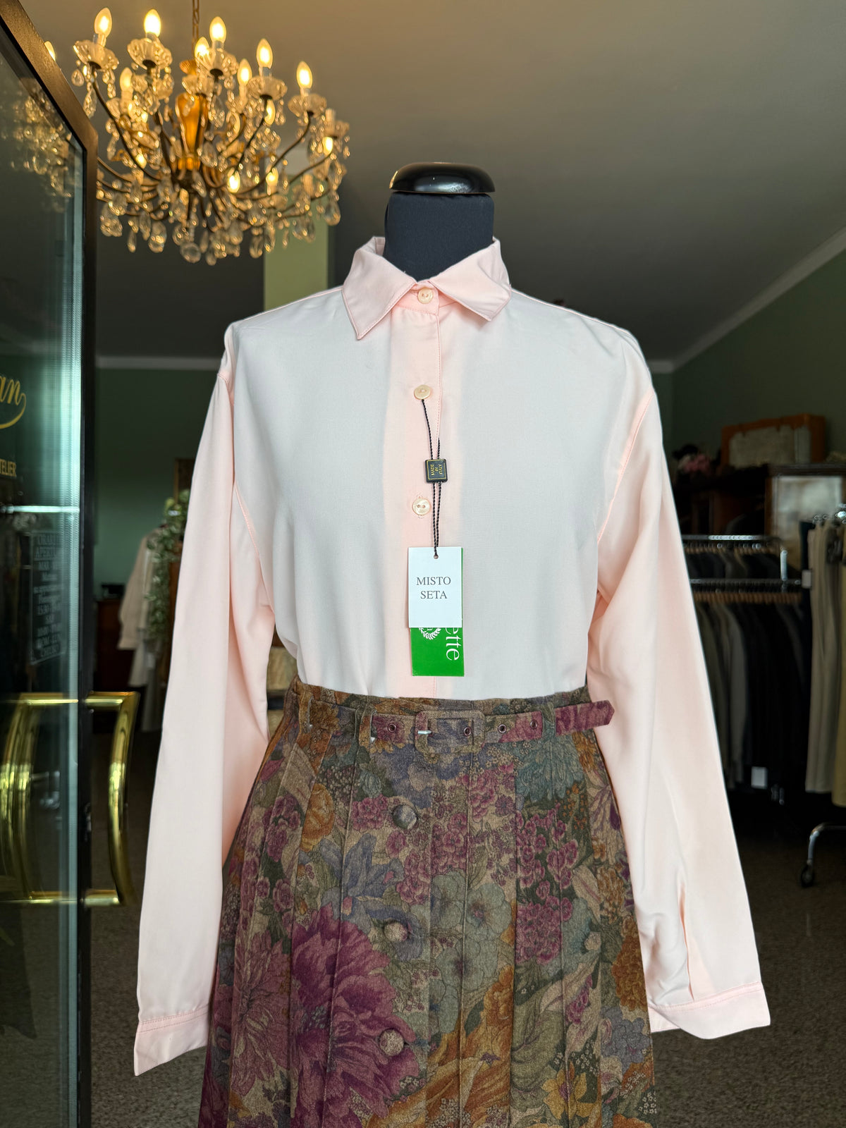 Camicia rosa fondo di magazzino - TG. 46
